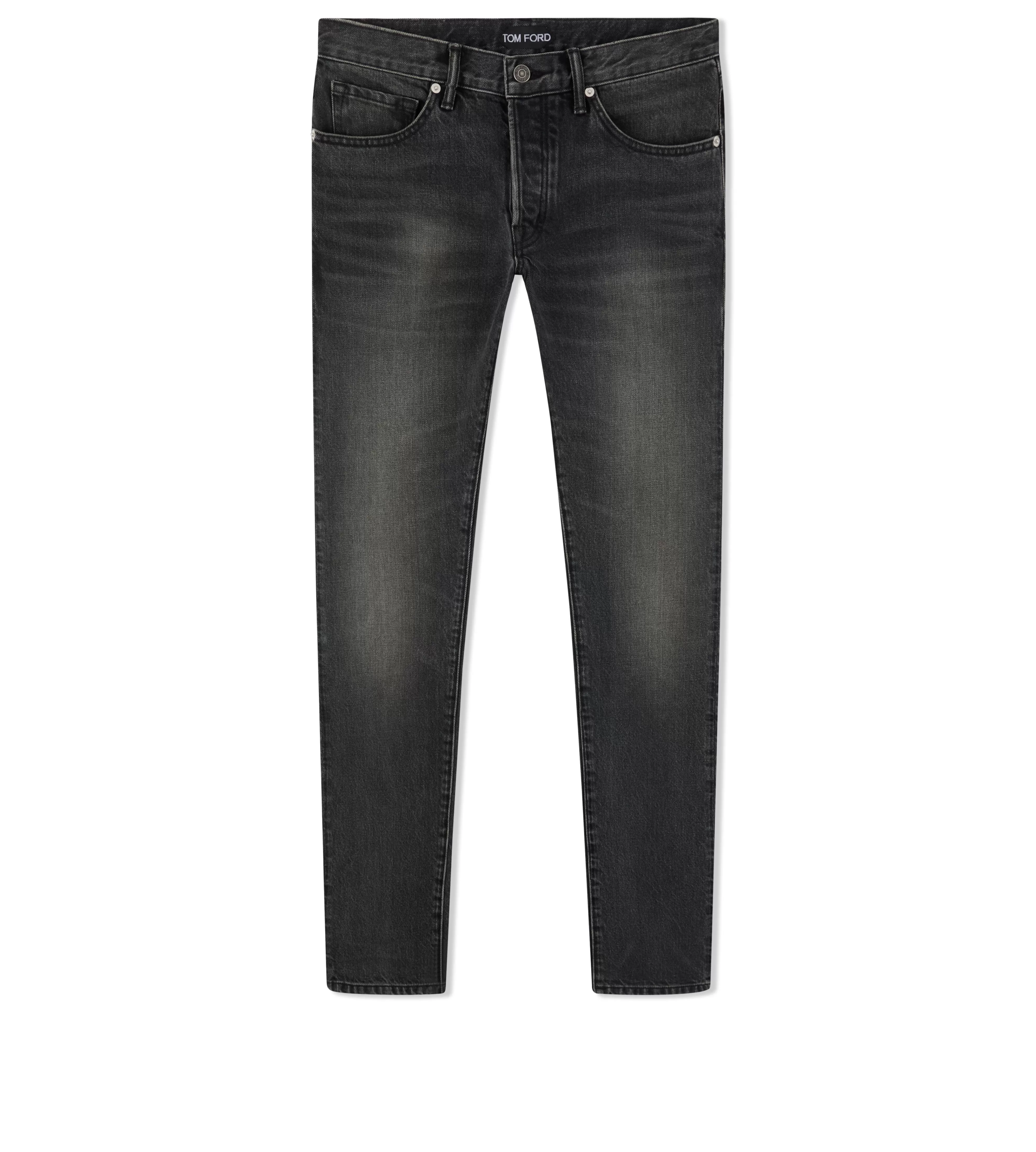 TOM FORD SLIM FIT DENIM AGED BLACK WASH^MEN Jeans