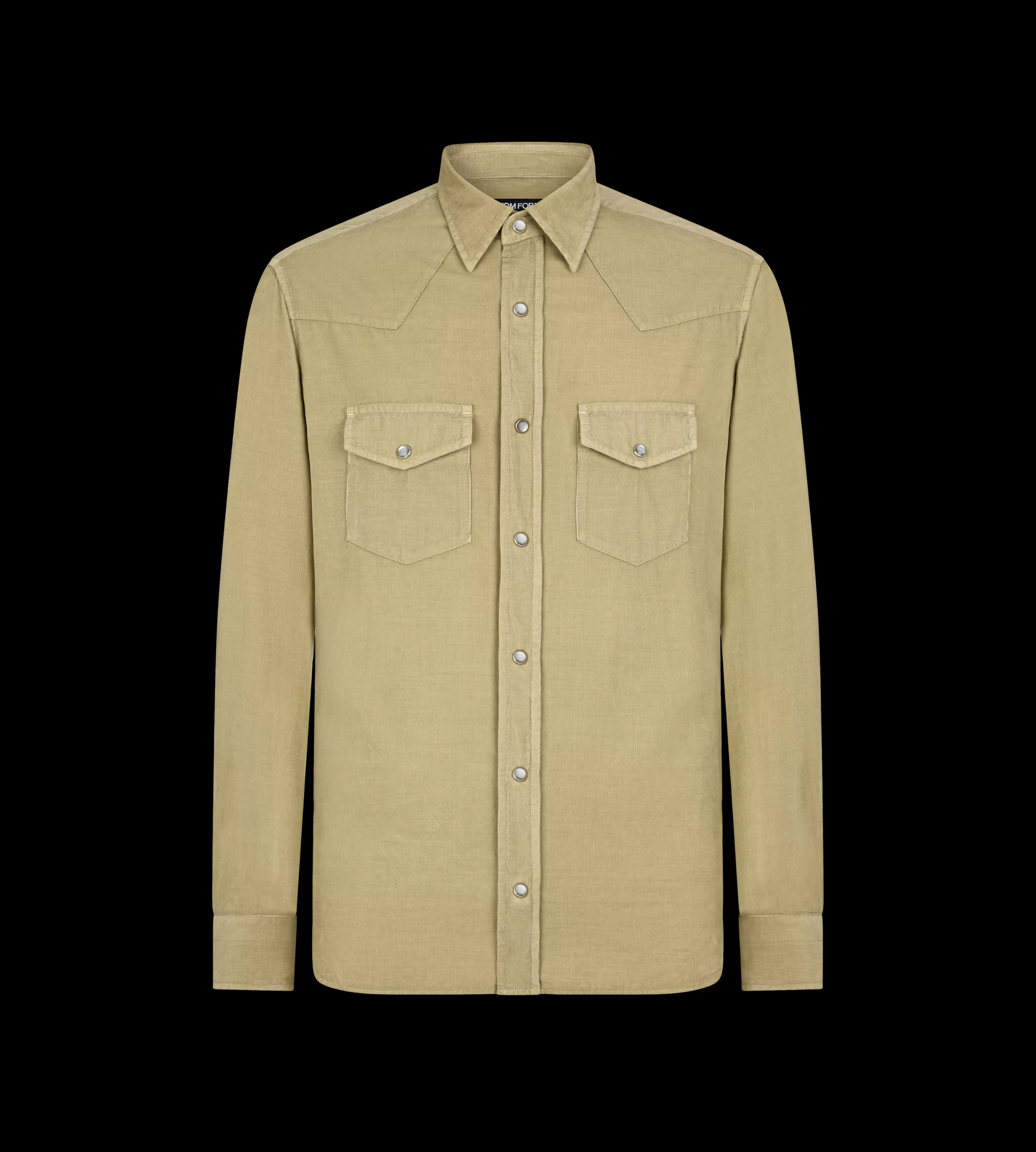 TOM FORD BABY CORD WESTERN SHIRT ^MEN Shirts