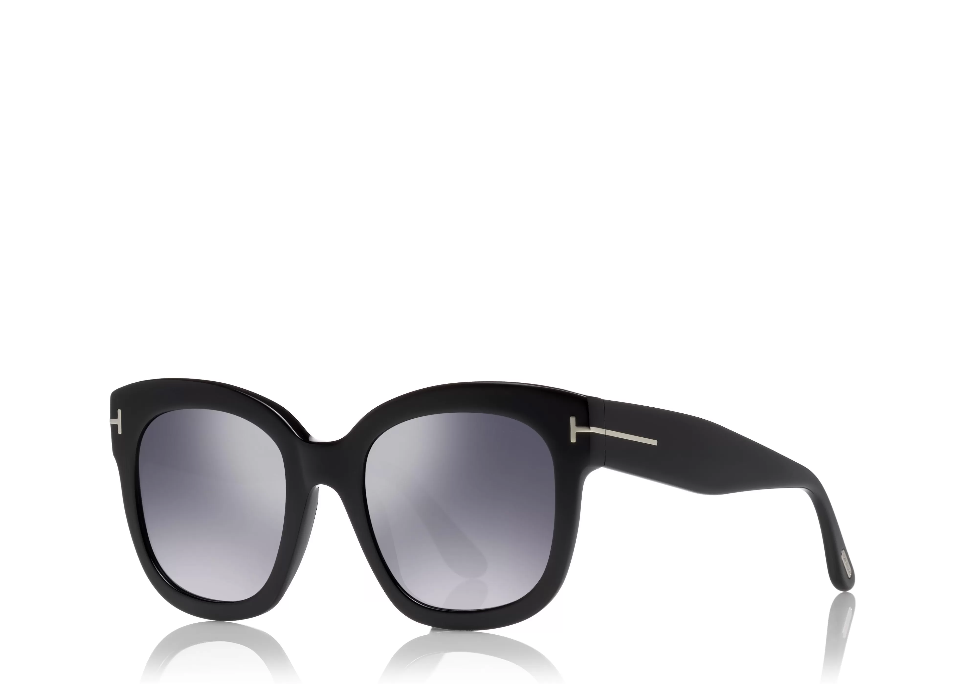 TOM FORD BEATRIX SUNGLASSES BLACK/SMOKE^EYEWEAR SUNGLASSES