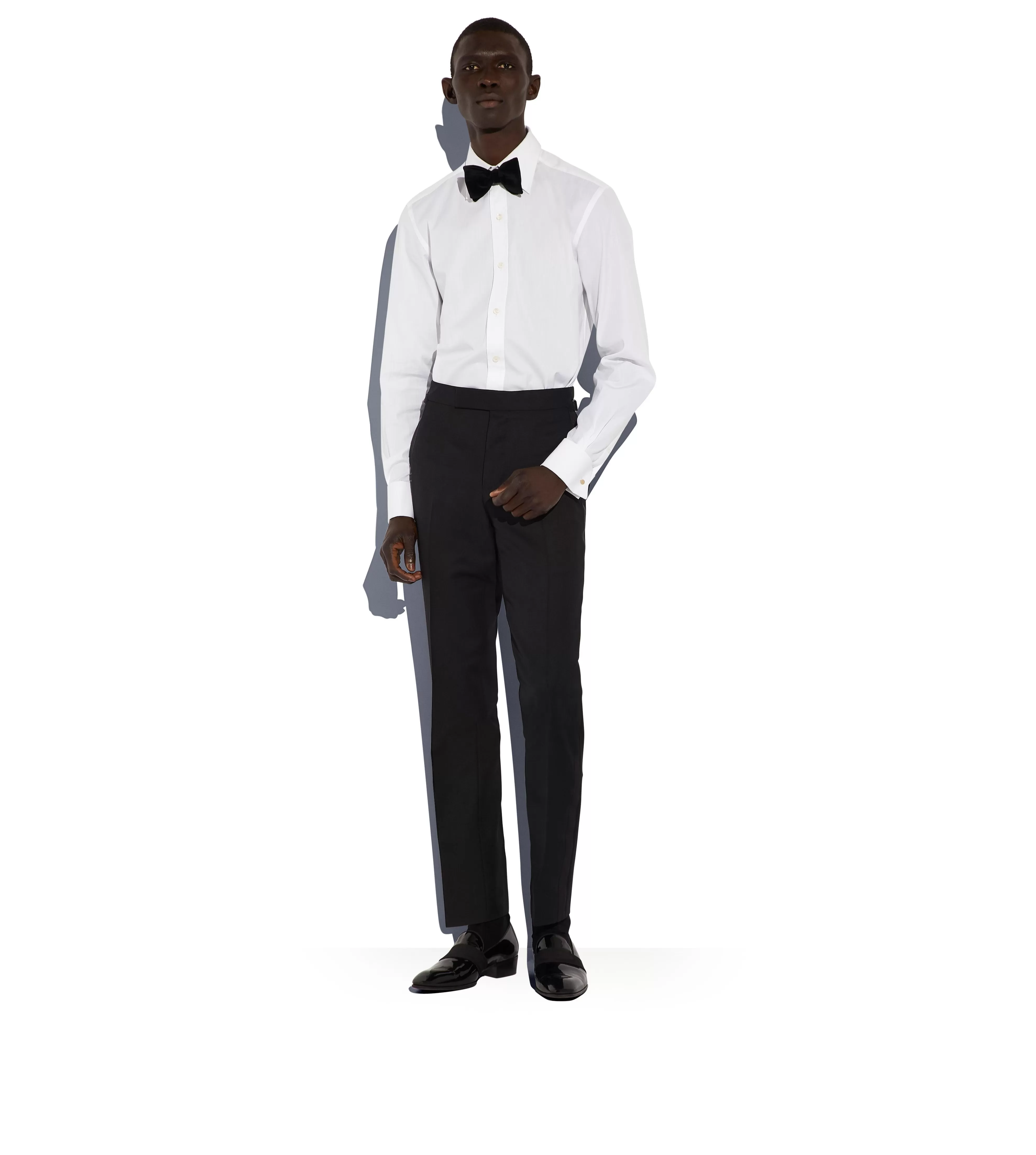 TOM FORD MOHAIR O'CONNOR EVENING TROUSERS BLACK^MEN | MEN Pants & Shorts | Evening