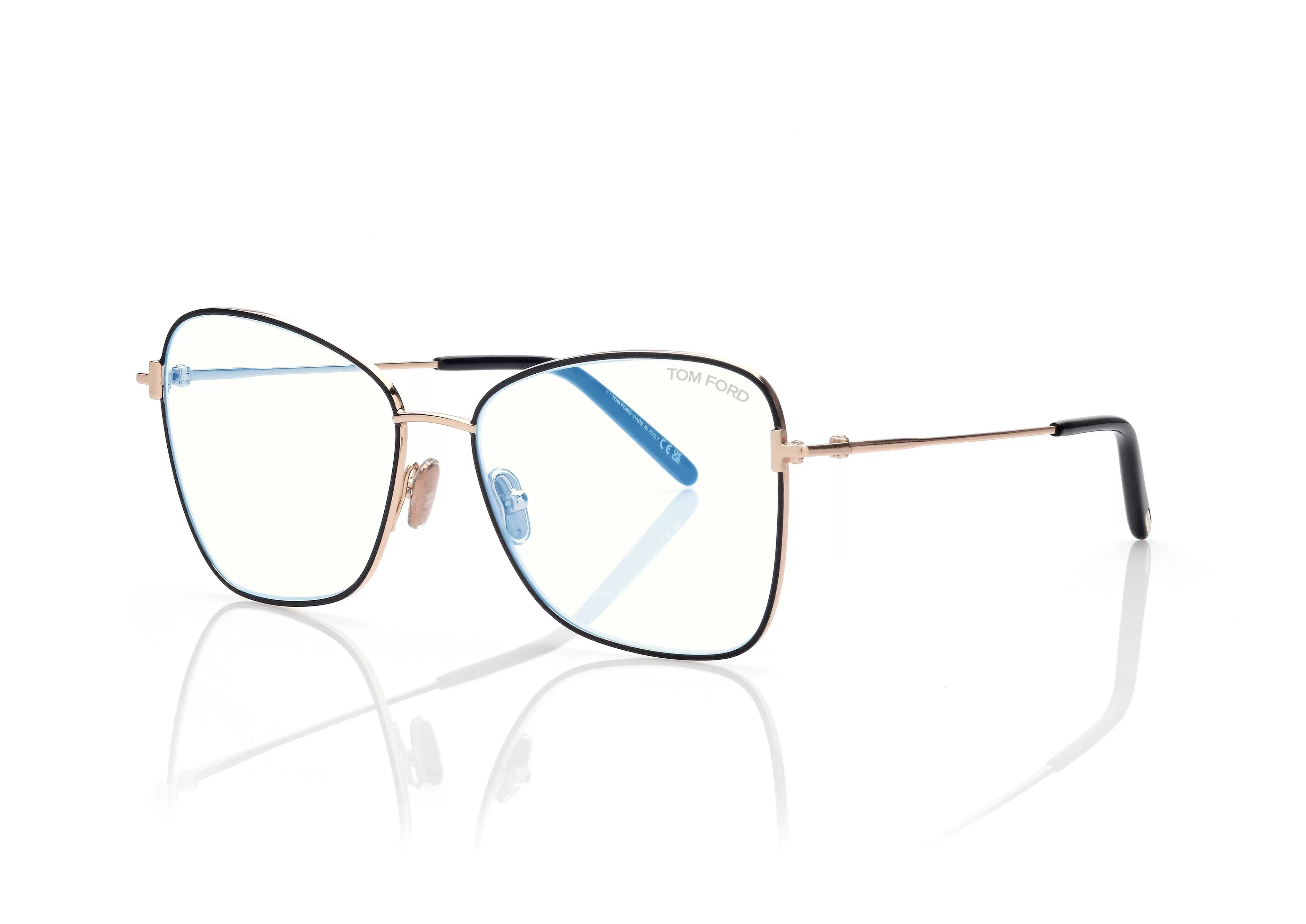 TOM FORD BLUE BLOCK BUTTERFLY OPTICALS ^EYEWEAR BLUE BLOCK COLLECTION