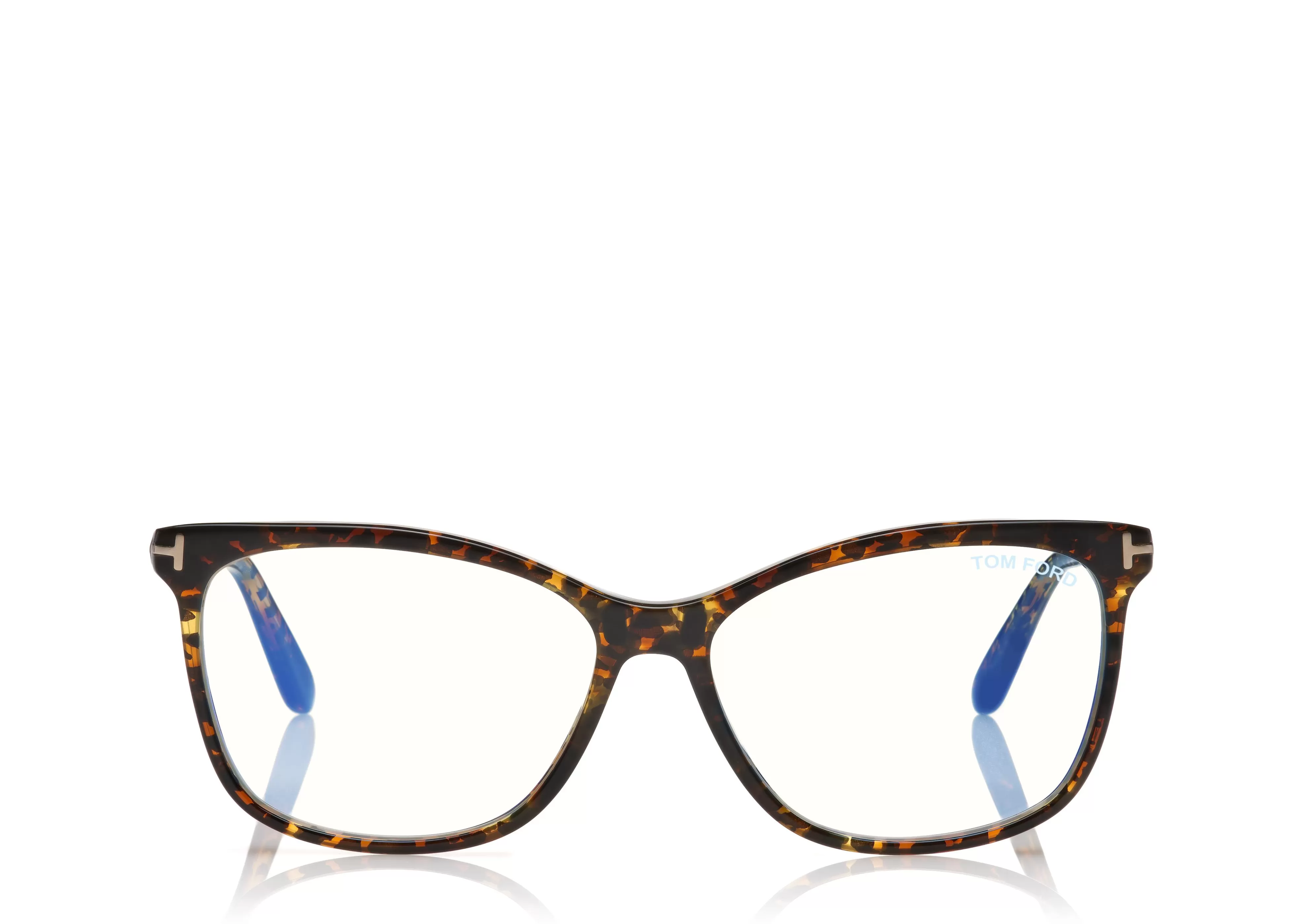 TOM FORD BLUE BLOCK CAT EYE MAGNETIC OPTICALS SHINY TURQUOISE^EYEWEAR | EYEWEAR BLUE BLOCK COLLECTION | SUNGLASSES