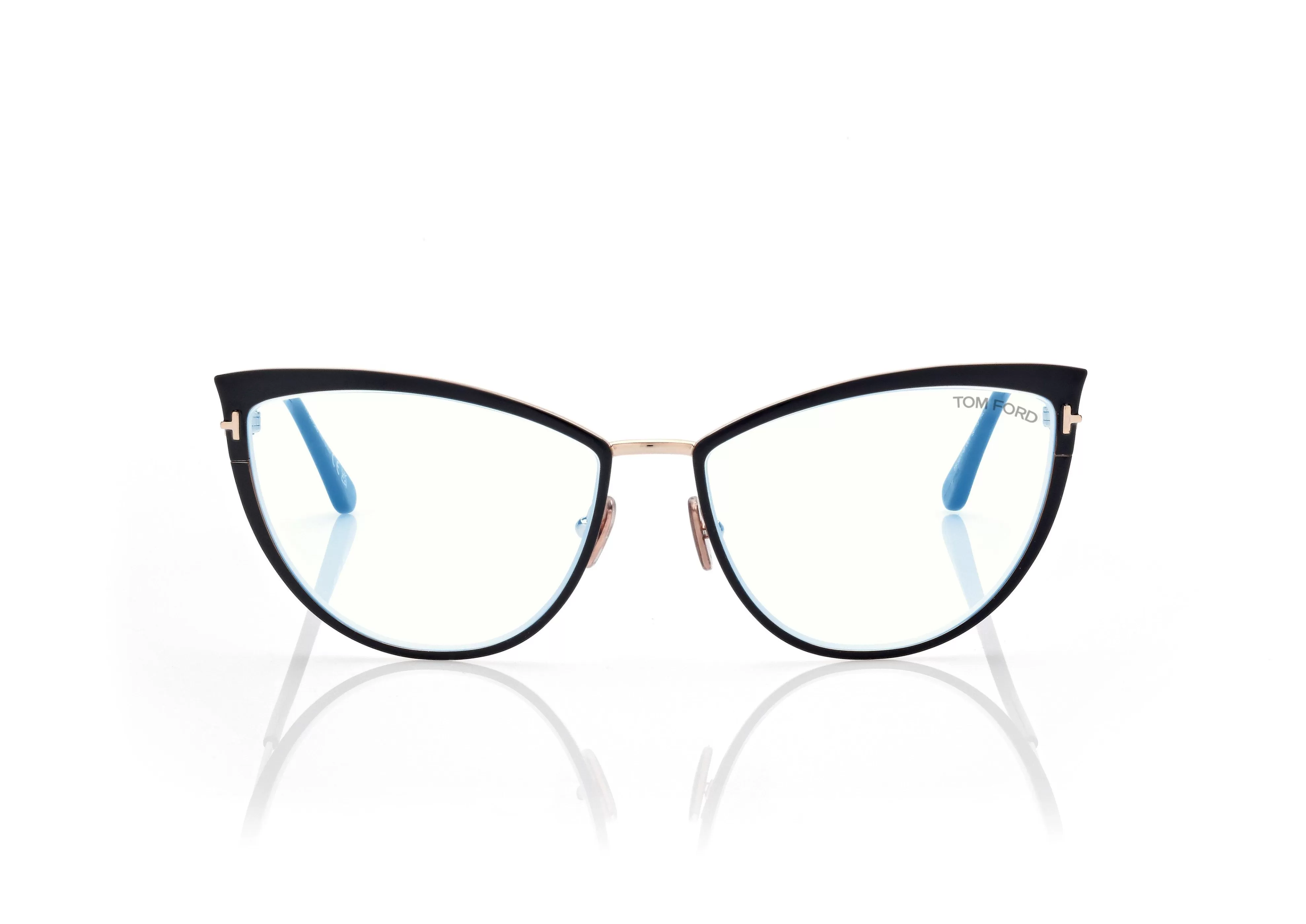 TOM FORD BLUE BLOCK CAT EYE OPTICALS ^EYEWEAR BLUE BLOCK COLLECTION