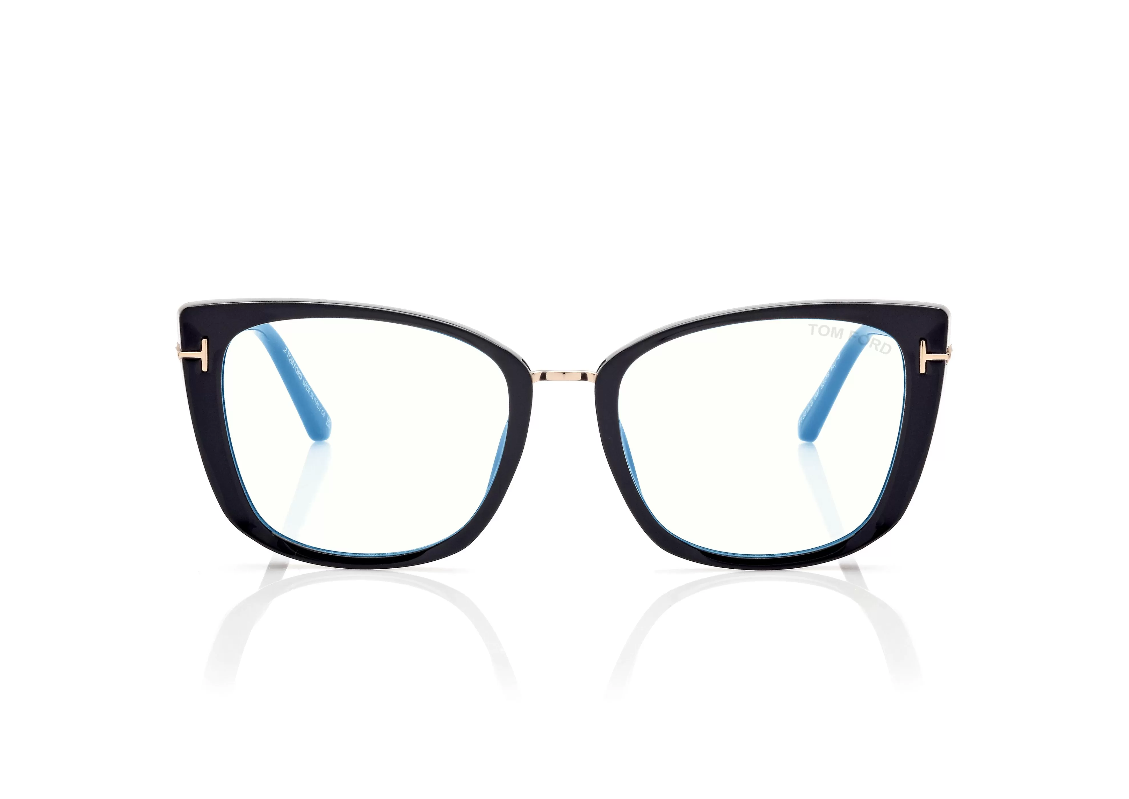 TOM FORD BLUE BLOCK CAT EYE OPTICALS BLACK^EYEWEAR BLUE BLOCK COLLECTION