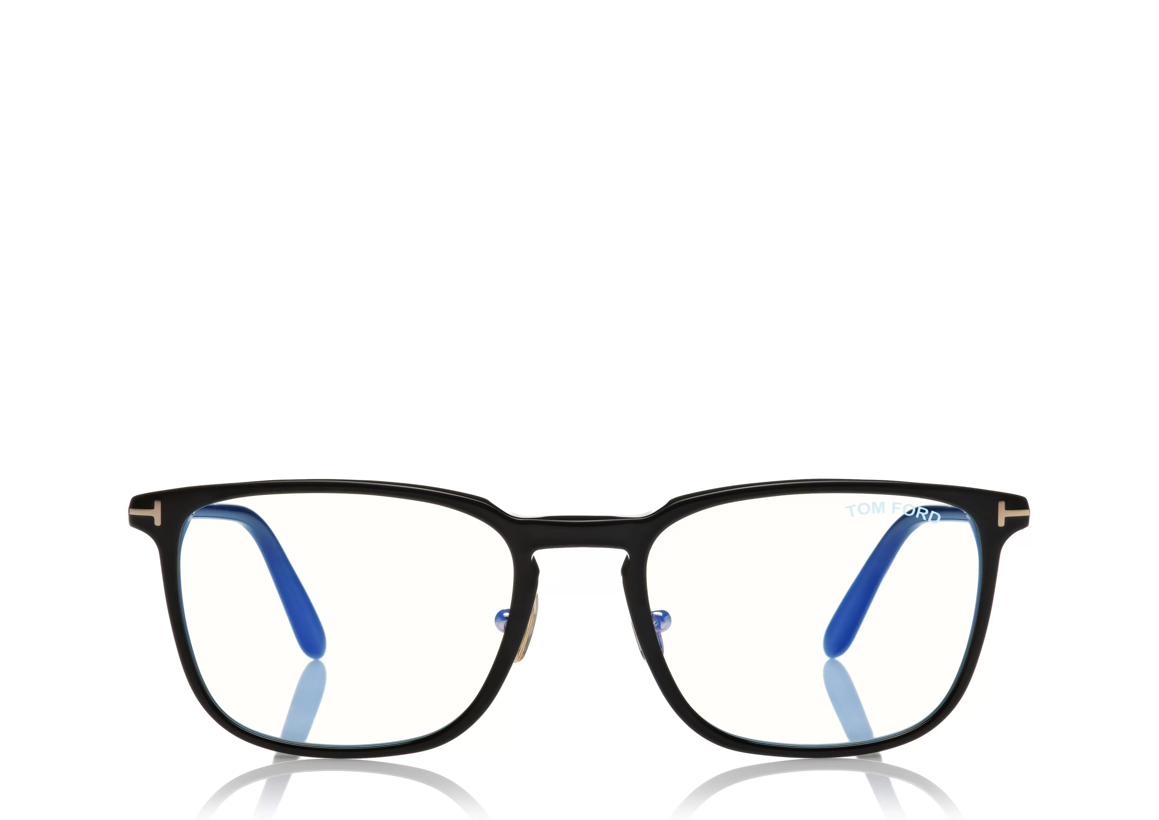 TOM FORD BLUE BLOCK CLASSIC RECTANGULAR OPTICALS ^EYEWEAR BLUE BLOCK COLLECTION