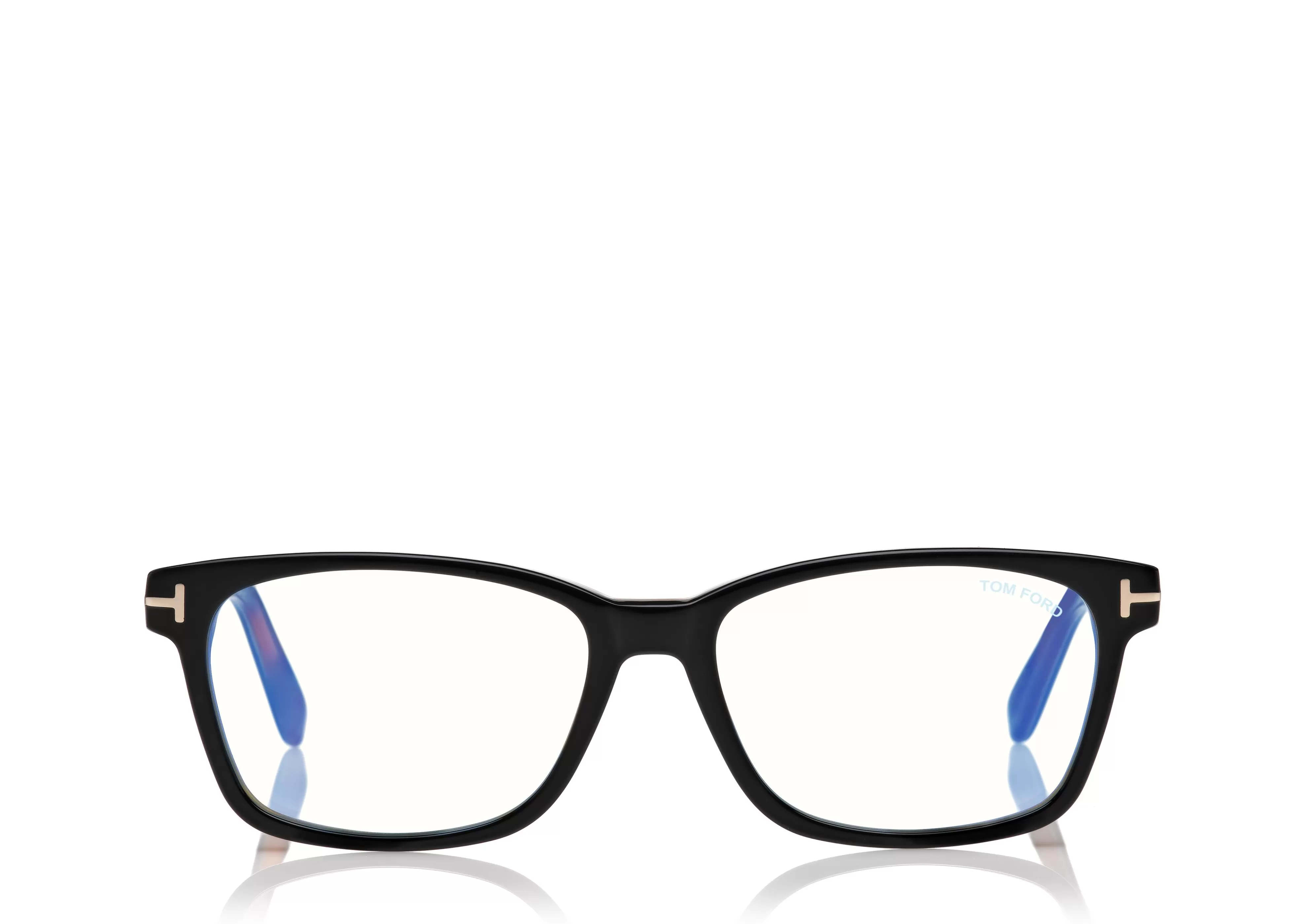 TOM FORD BLUE BLOCK CLASSICAL RECTANGULAR OPTICALS ^EYEWEAR BLUE BLOCK COLLECTION