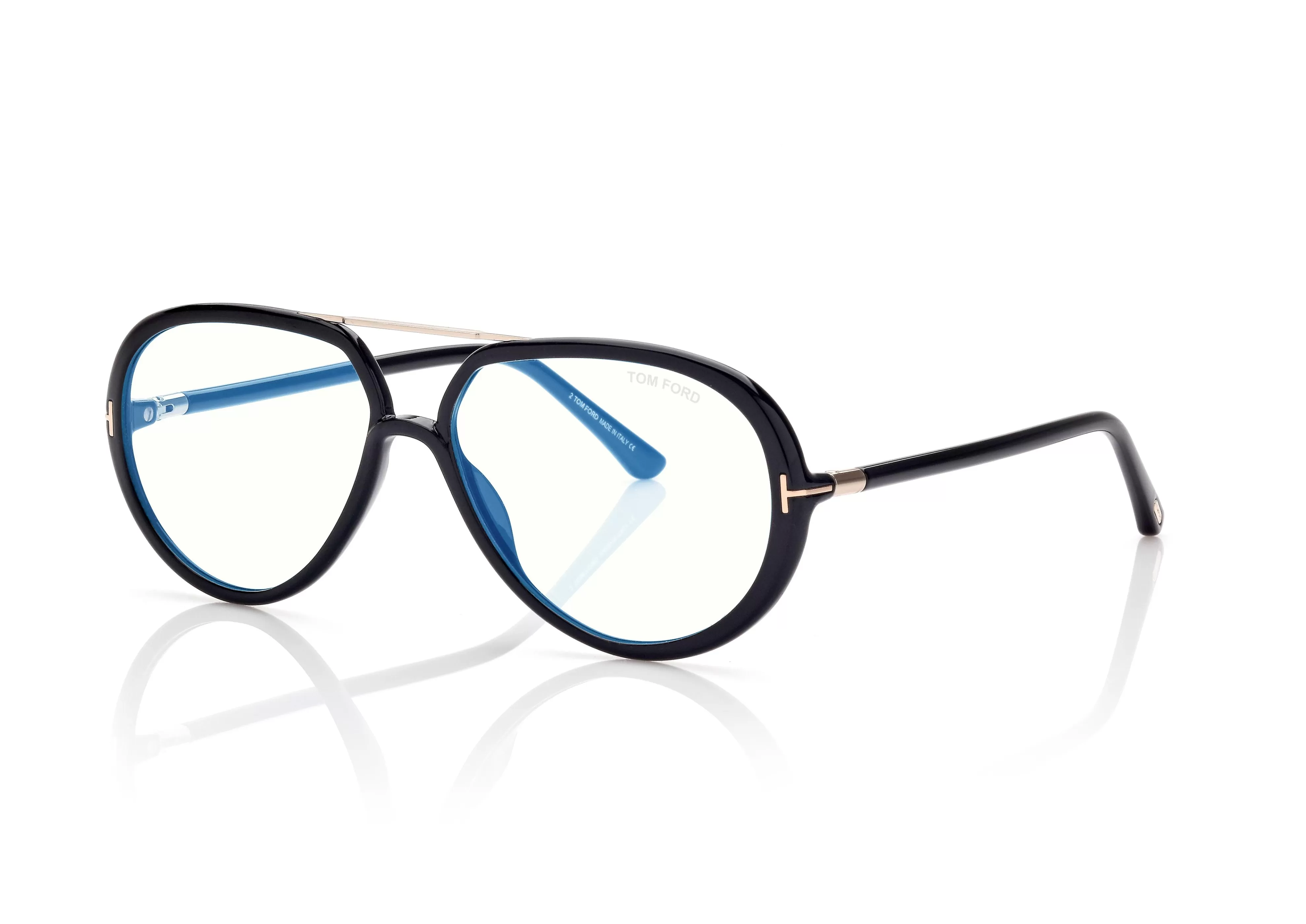 TOM FORD BLUE BLOCK PILOT OPTICALS BLACK^EYEWEAR | EYEWEAR BLUE BLOCK COLLECTION | BLUE BLOCK COLLECTION