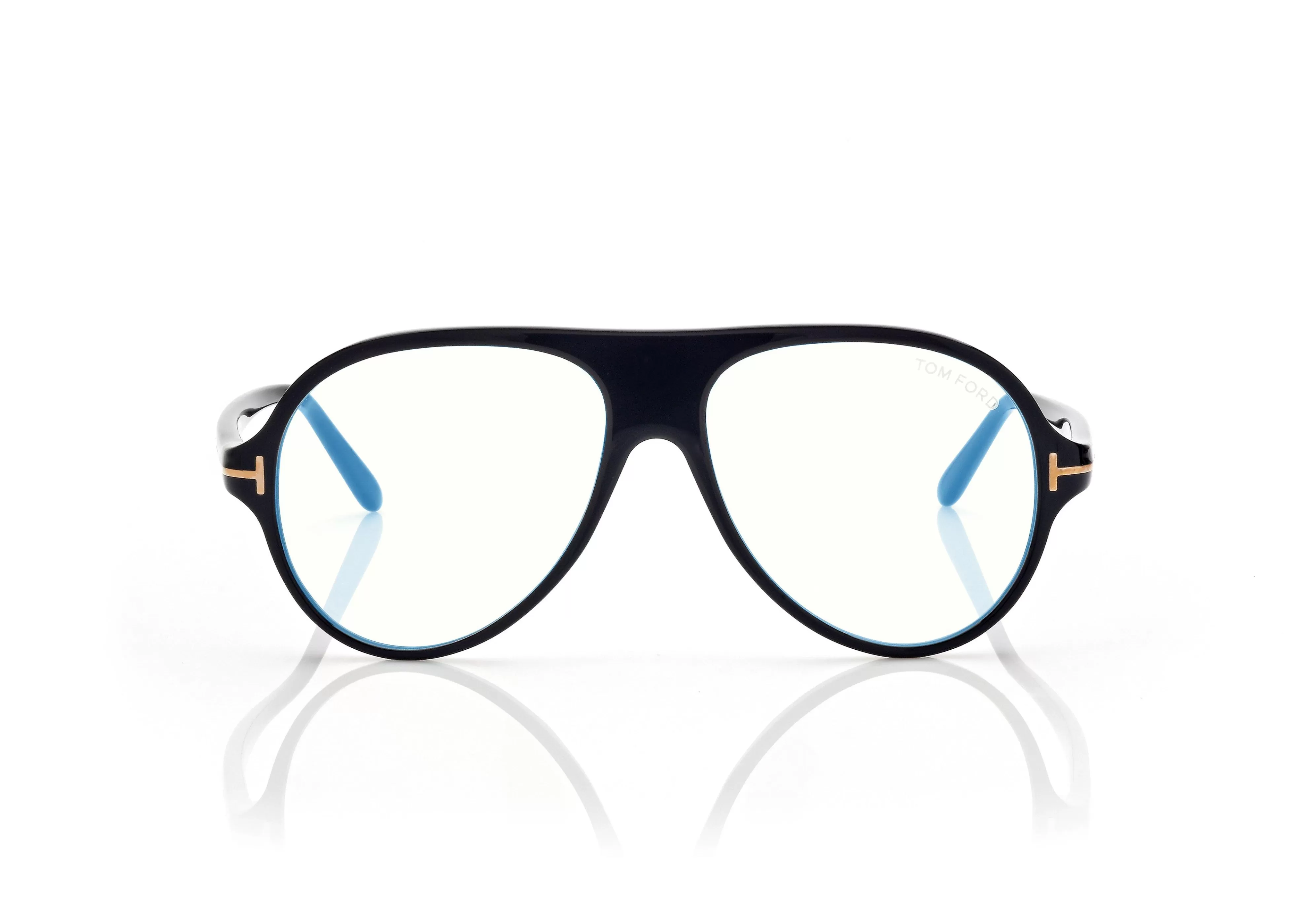 TOM FORD BLUE BLOCK PILOT OPTICALS BLACK^EYEWEAR BLUE BLOCK COLLECTION