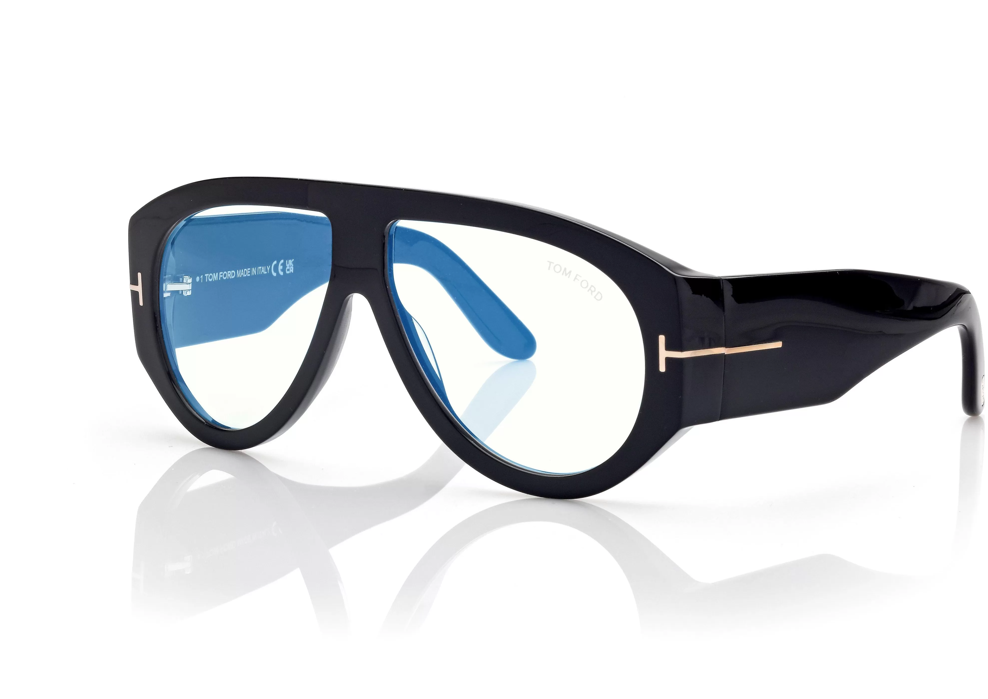 TOM FORD BLUE BLOCK PILOT OPTICALS BLACK^EYEWEAR BLUE BLOCK COLLECTION