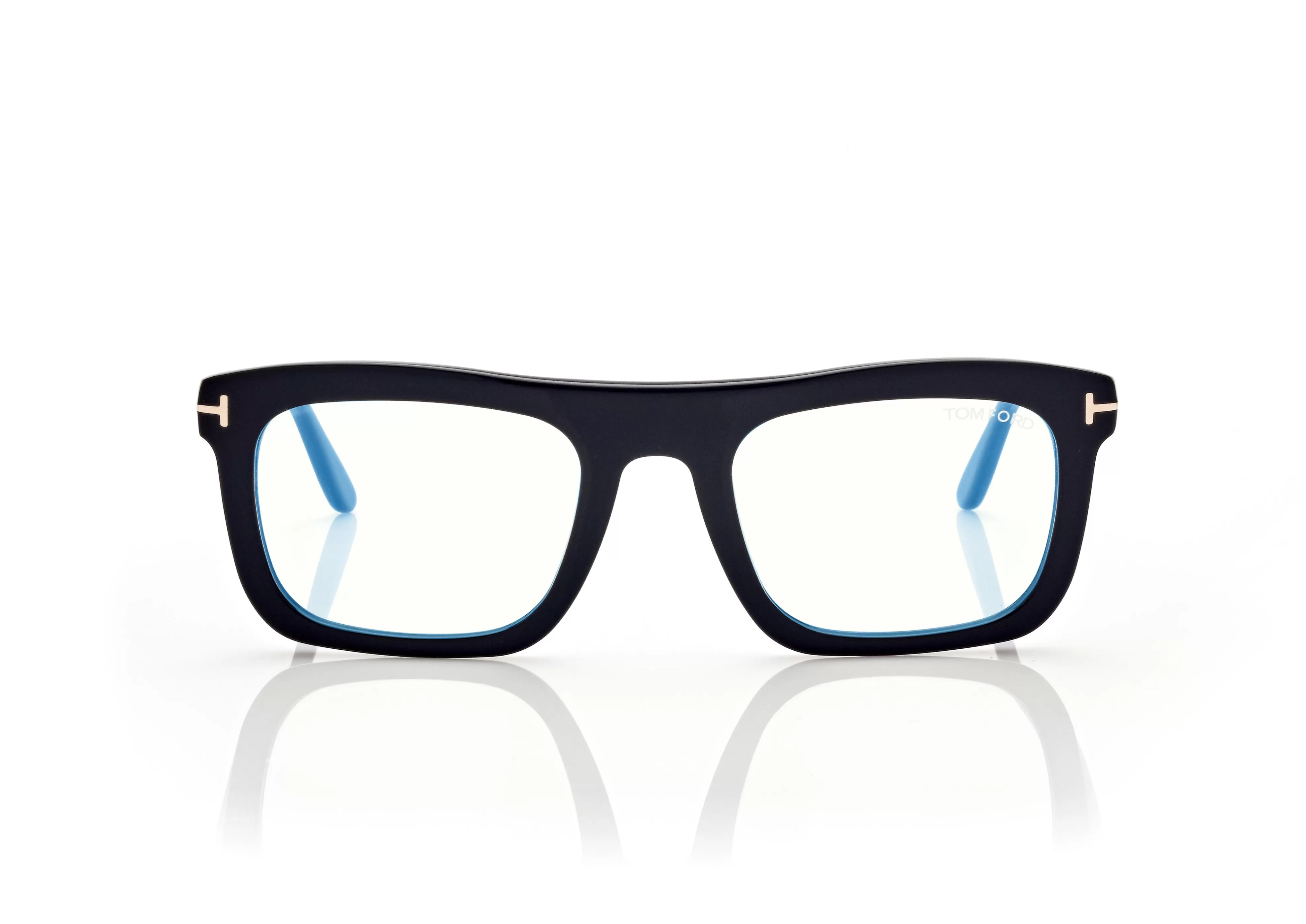 TOM FORD BLUE BLOCK RECTANGULAR OPTICALS ^EYEWEAR BLUE BLOCK COLLECTION