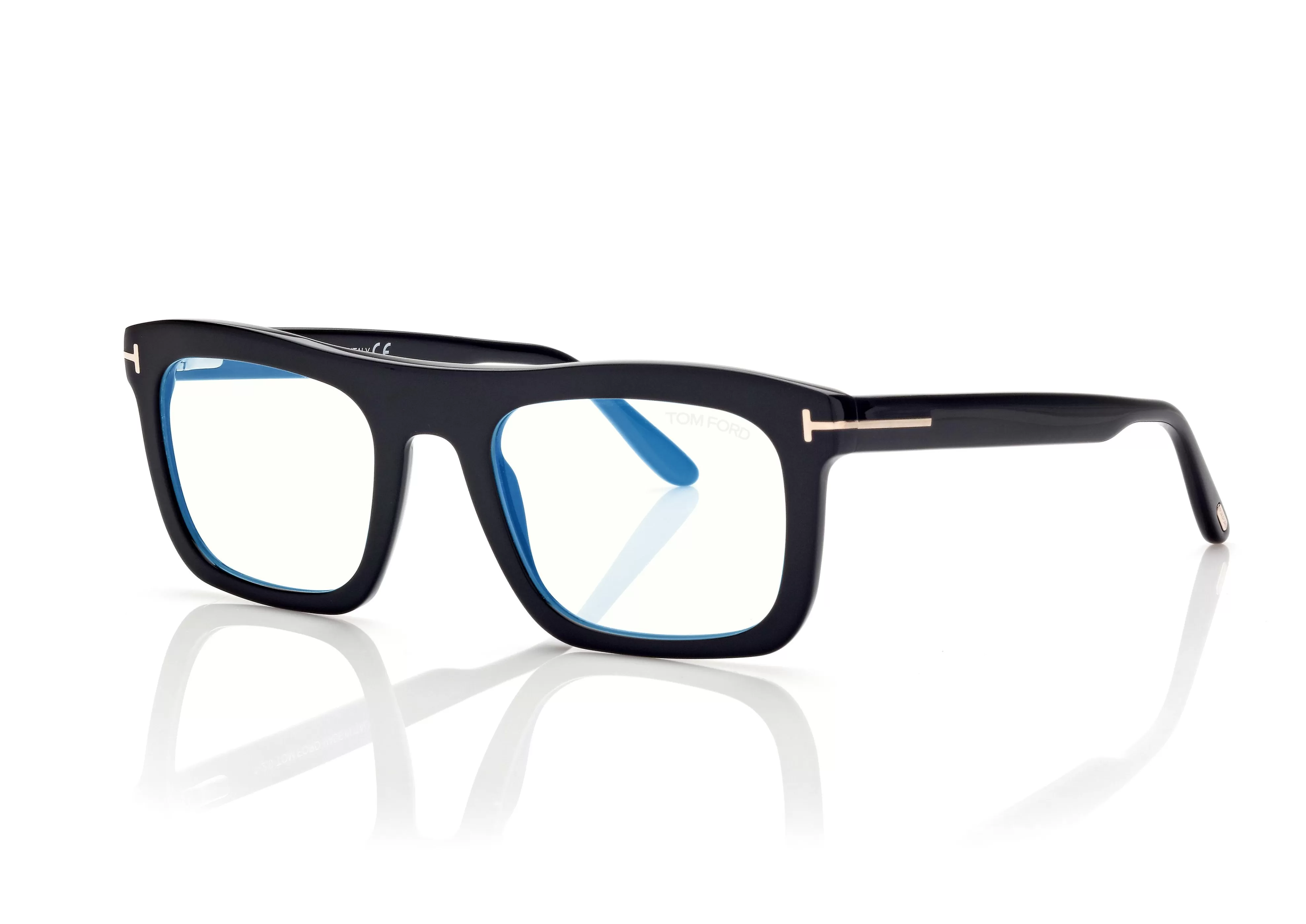 TOM FORD BLUE BLOCK RECTANGULAR OPTICALS ^EYEWEAR BLUE BLOCK COLLECTION