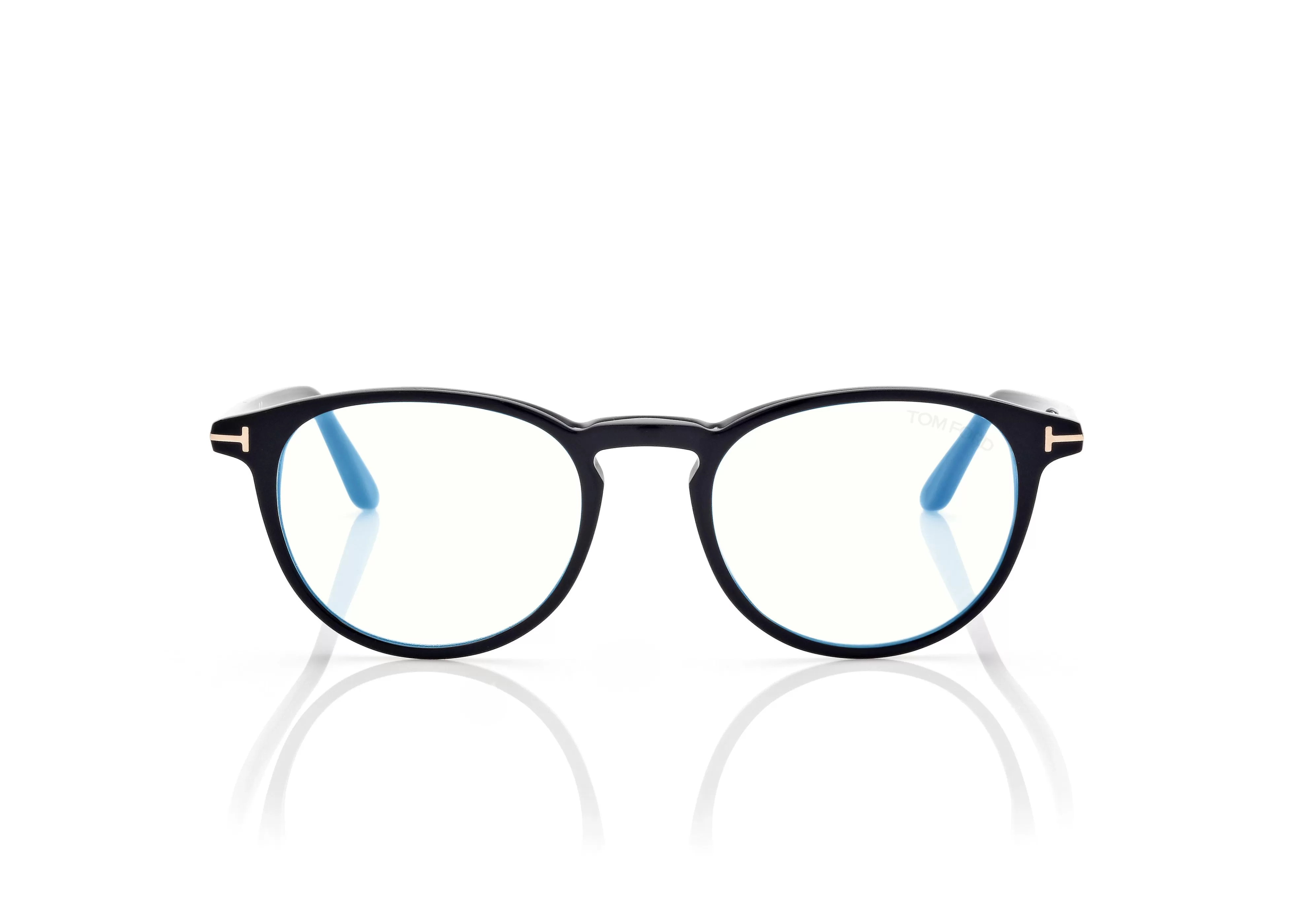 TOM FORD BLUE BLOCK ROUND OPTICALS ^EYEWEAR BLUE BLOCK COLLECTION