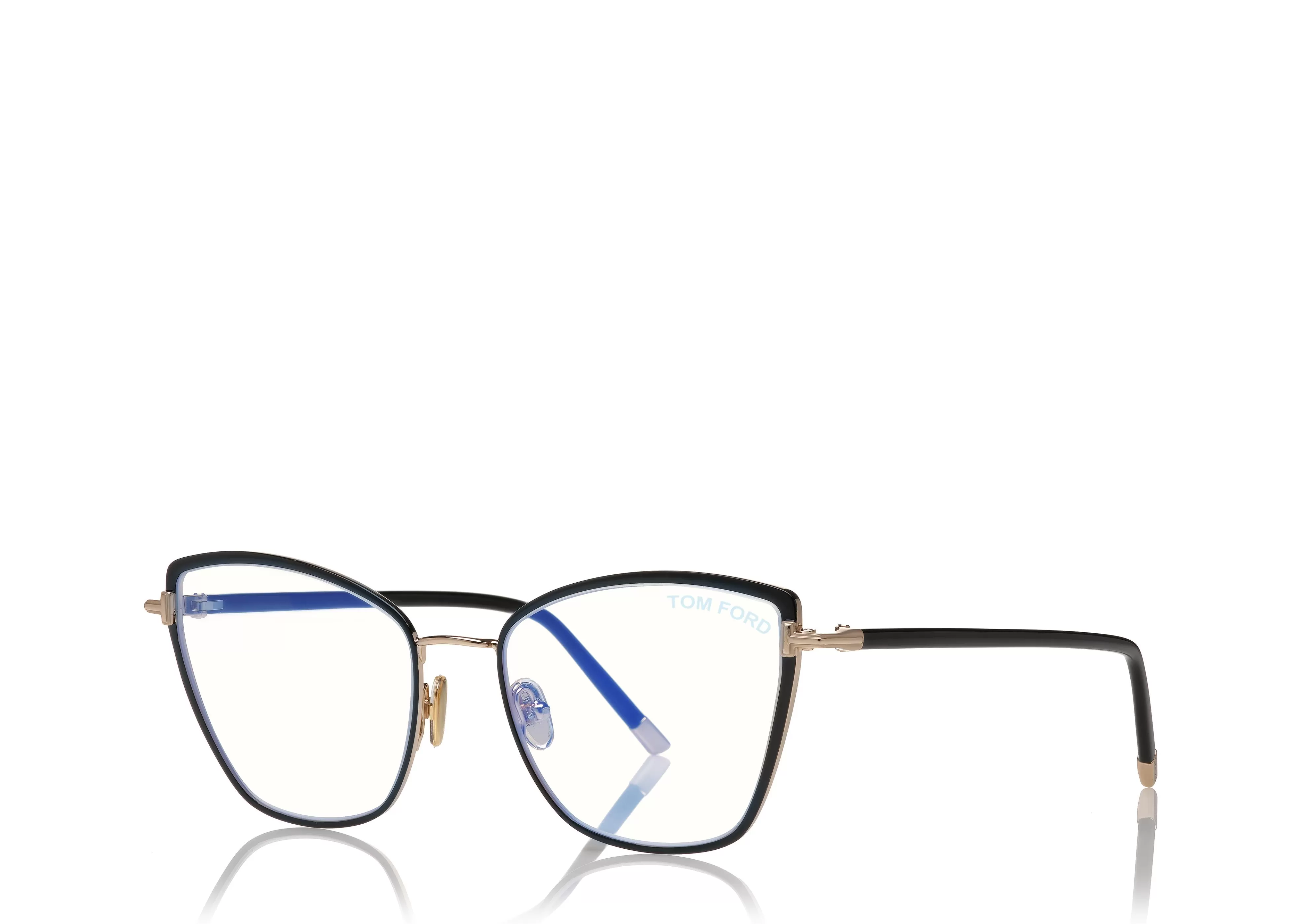 TOM FORD BLUE BLOCK SOFT CAT EYE OPTICALS ^EYEWEAR BLUE BLOCK COLLECTION