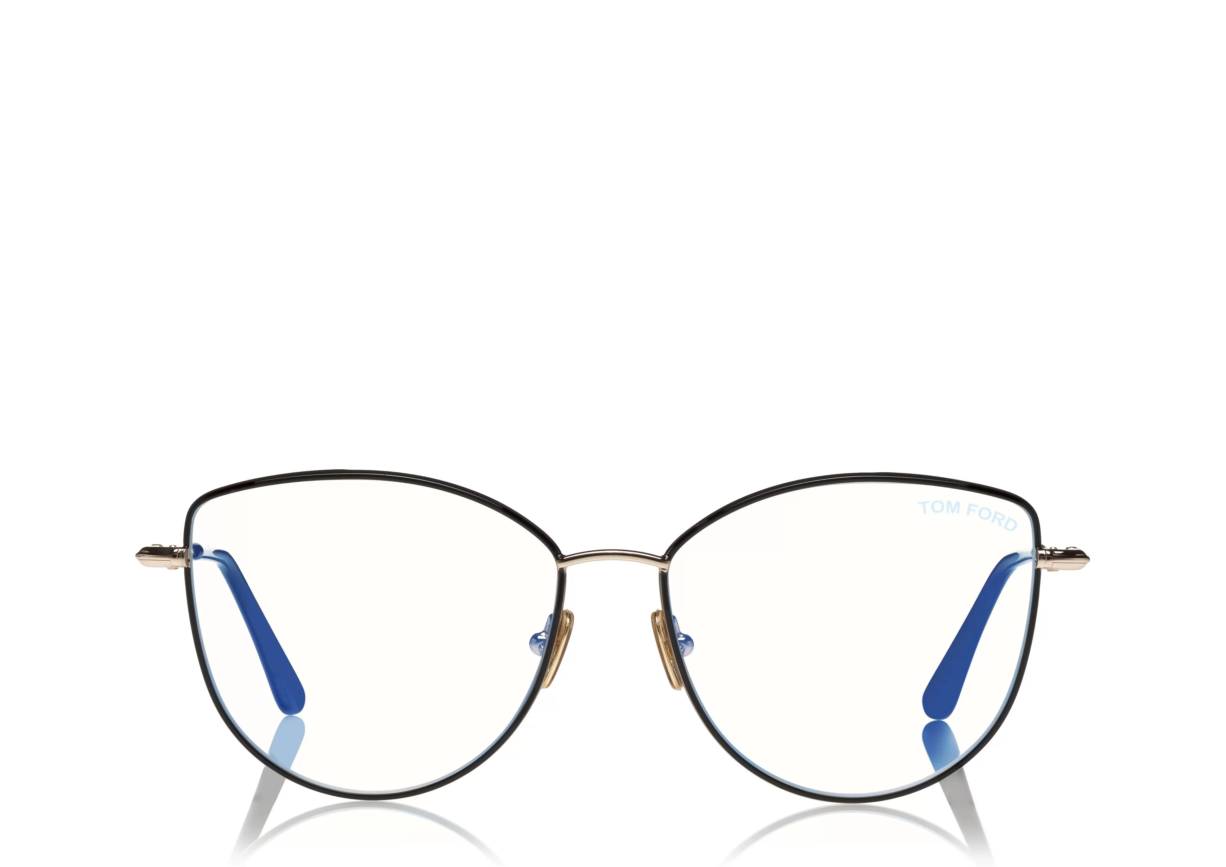 TOM FORD BLUE BLOCK SOFT CAT EYE OPTICALS ^EYEWEAR BLUE BLOCK COLLECTION