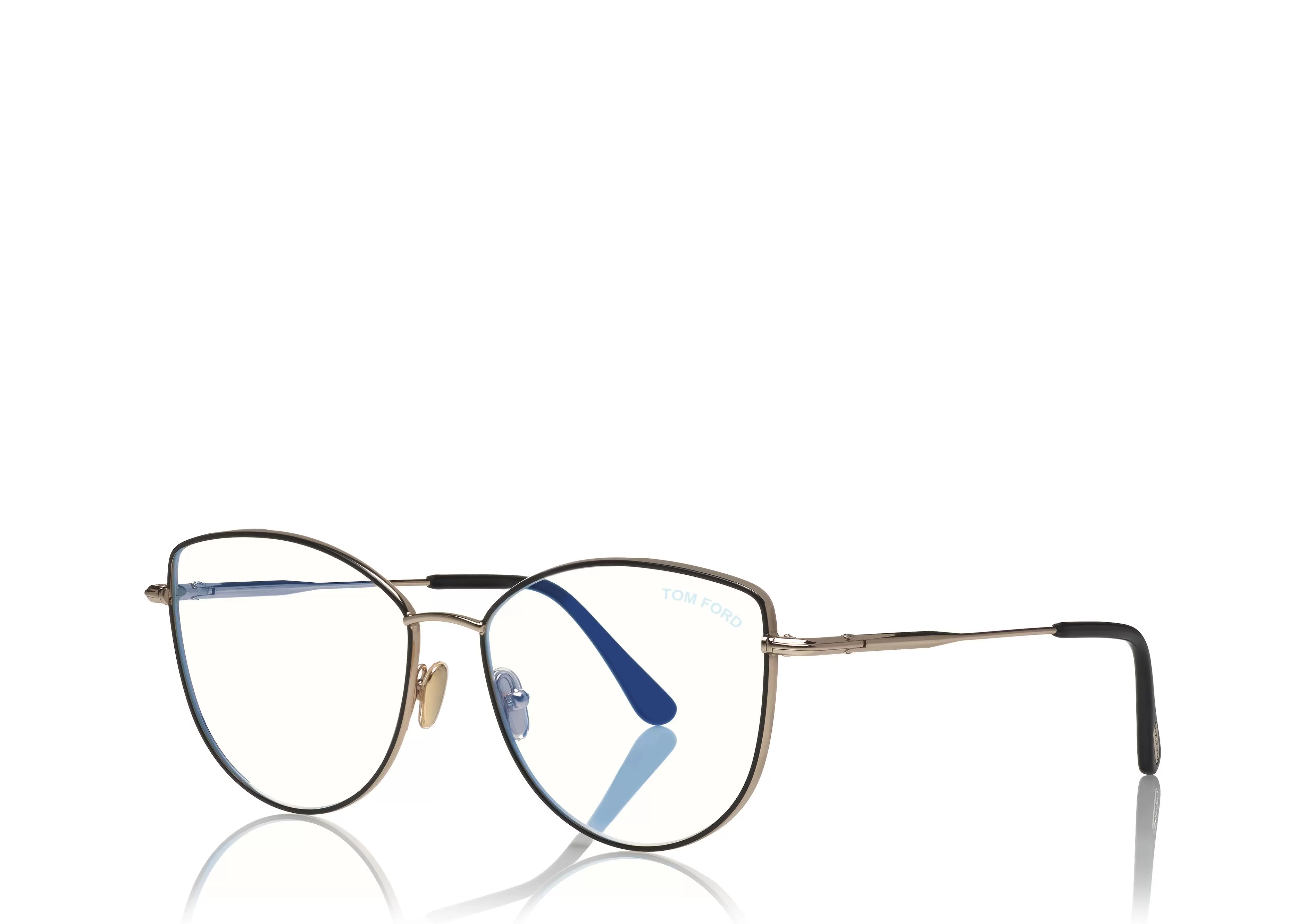 TOM FORD BLUE BLOCK SOFT CAT EYE OPTICALS ^EYEWEAR BLUE BLOCK COLLECTION