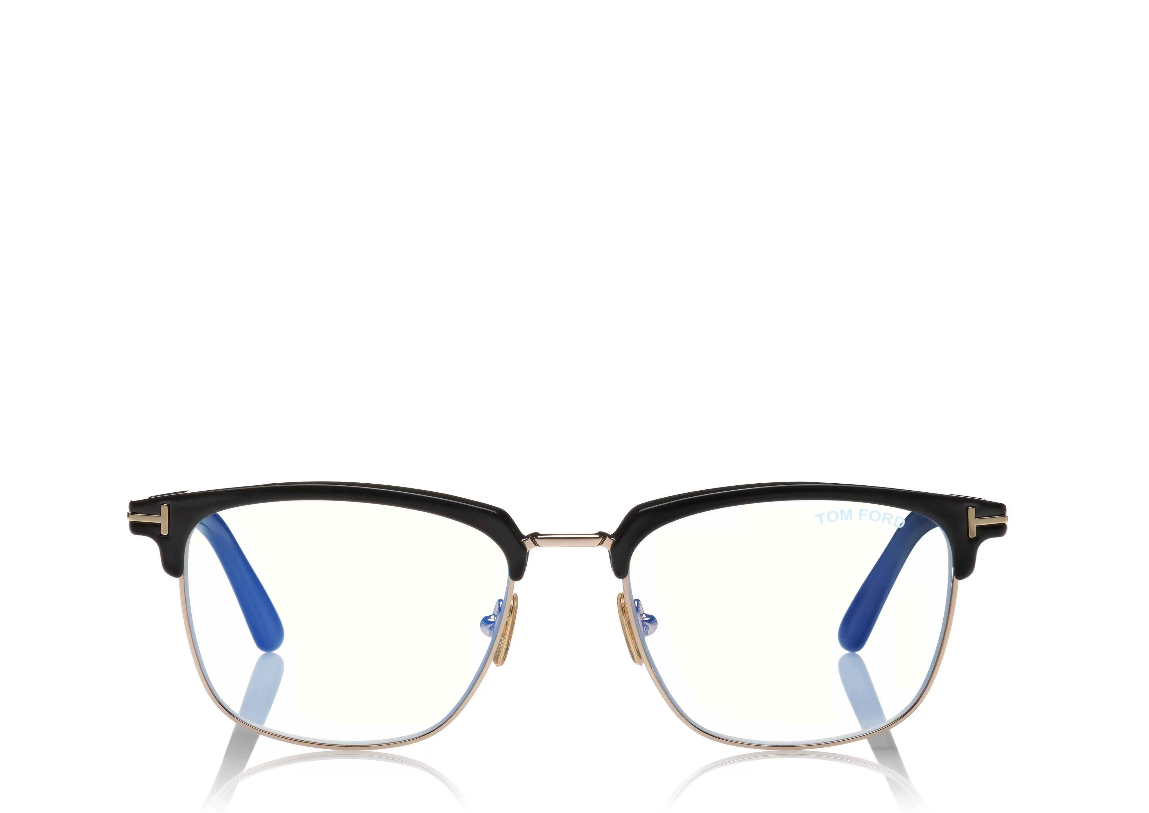 TOM FORD BLUE BLOCK SOFT SQUARE MAGNETIC BRIDGE OPTICALS ^EYEWEAR | EYEWEAR BLUE BLOCK COLLECTION | SUNGLASSES