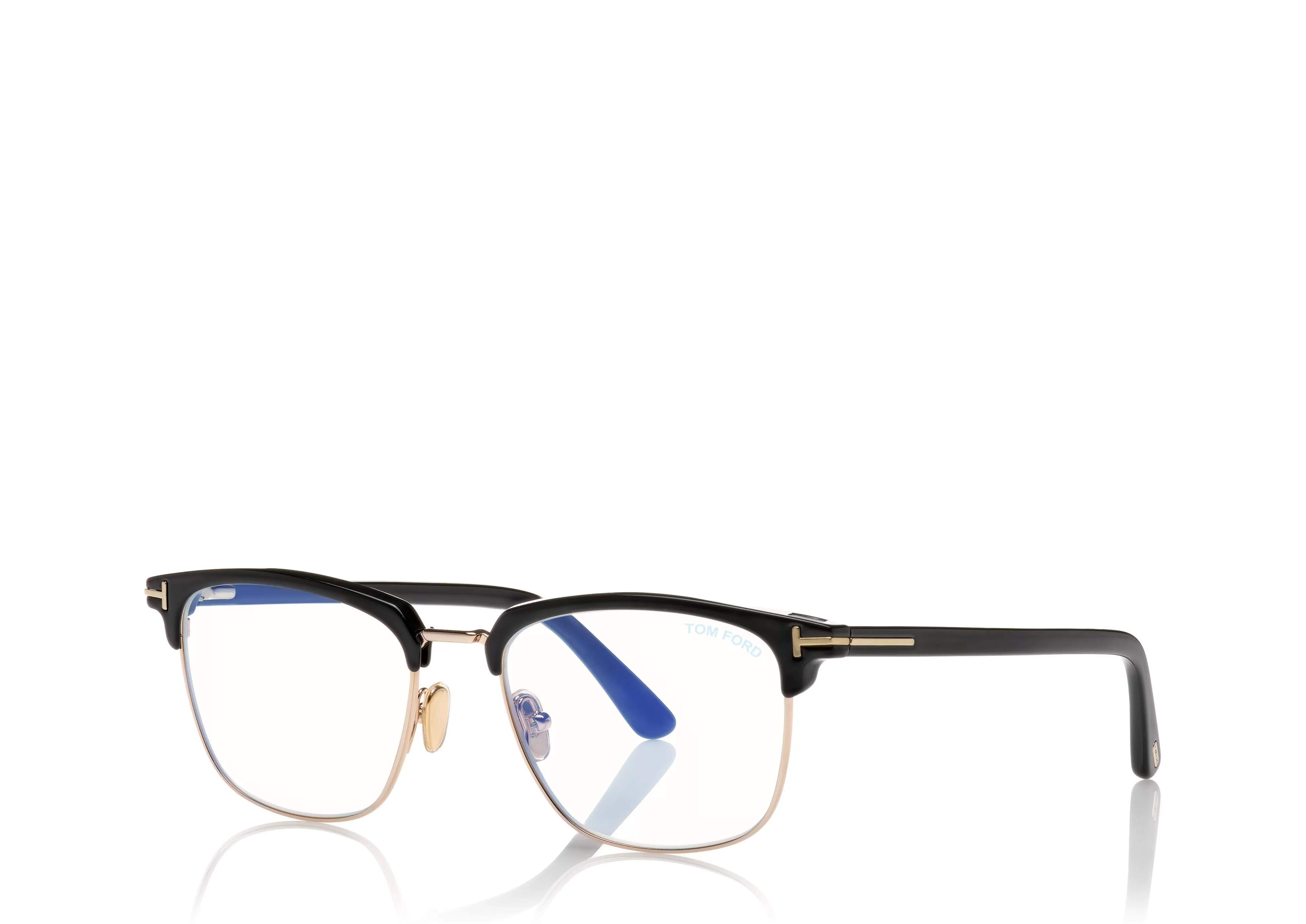 TOM FORD BLUE BLOCK SOFT SQUARE MAGNETIC BRIDGE OPTICALS ^EYEWEAR | EYEWEAR BLUE BLOCK COLLECTION | SUNGLASSES