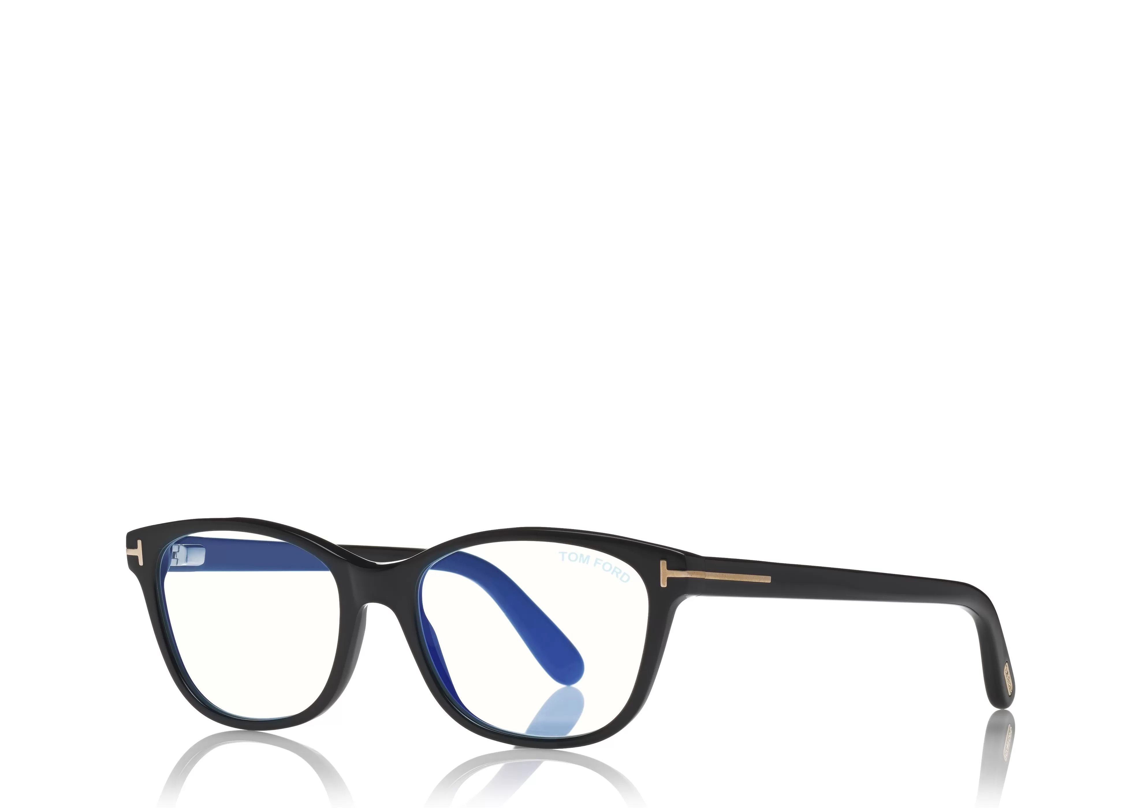 TOM FORD BLUE BLOCK SOFT SQUARE OPTICALS BLACK^EYEWEAR BLUE BLOCK COLLECTION