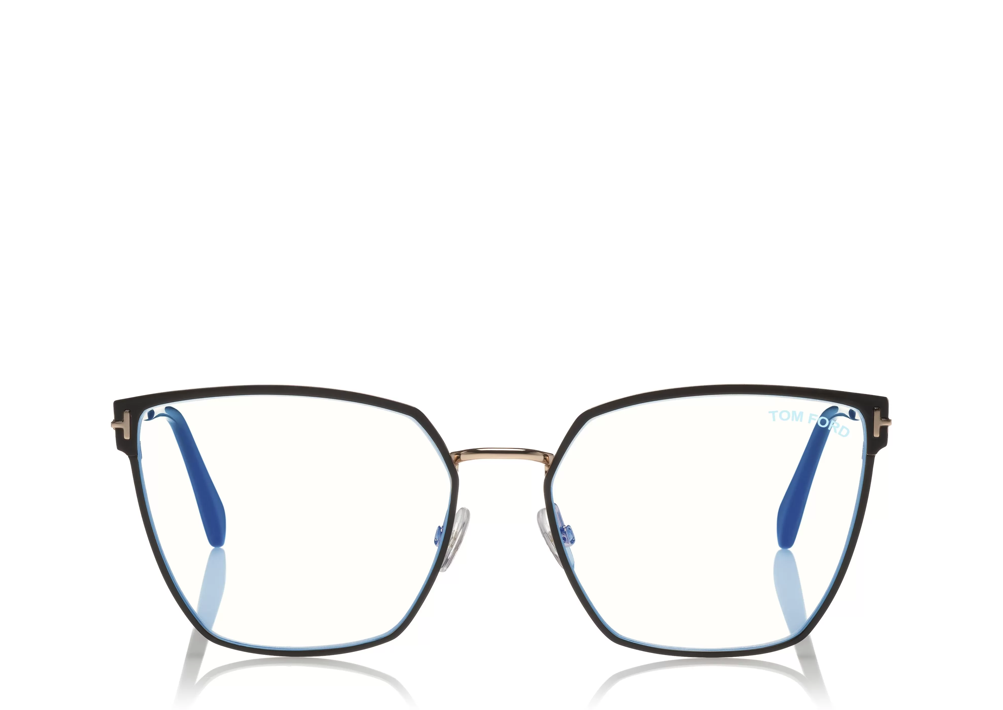 TOM FORD BLUE BLOCK SOFT SQUARE OPTICALS BLACK^EYEWEAR | EYEWEAR BLUE BLOCK COLLECTION | BLUE BLOCK COLLECTION