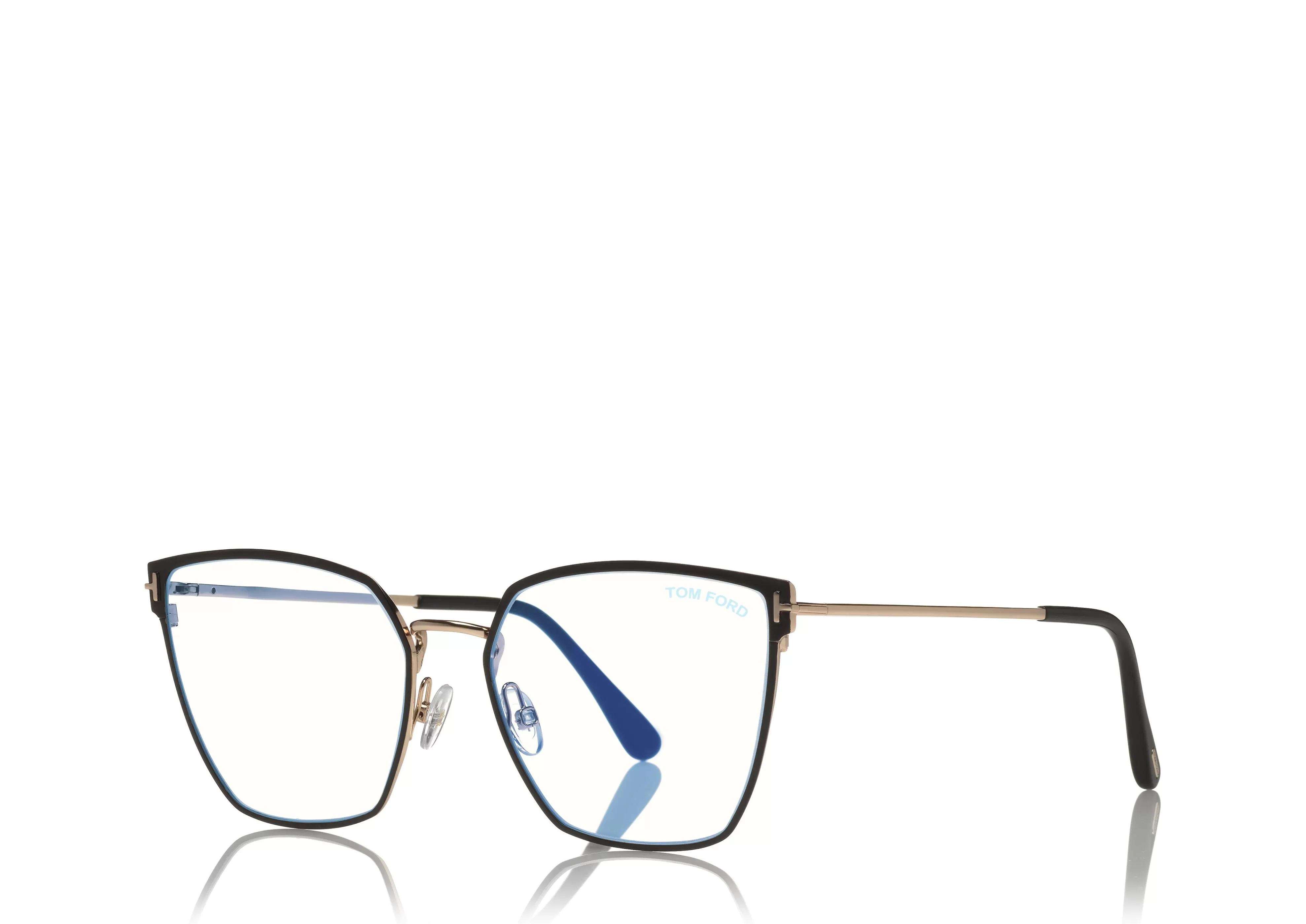 TOM FORD BLUE BLOCK SOFT SQUARE OPTICALS BLACK^EYEWEAR | EYEWEAR BLUE BLOCK COLLECTION | BLUE BLOCK COLLECTION