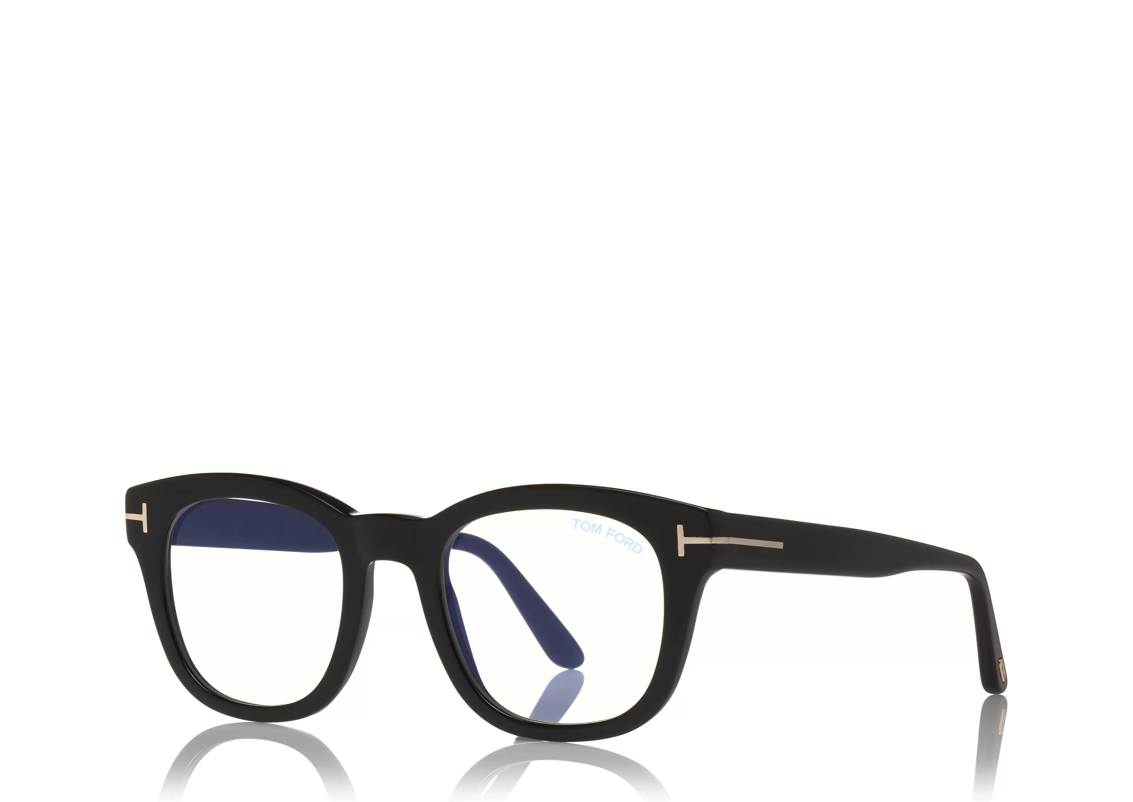 TOM FORD BLUE BLOCK SOFT SQUARE OPTICALS BLACK^EYEWEAR BLUE BLOCK COLLECTION