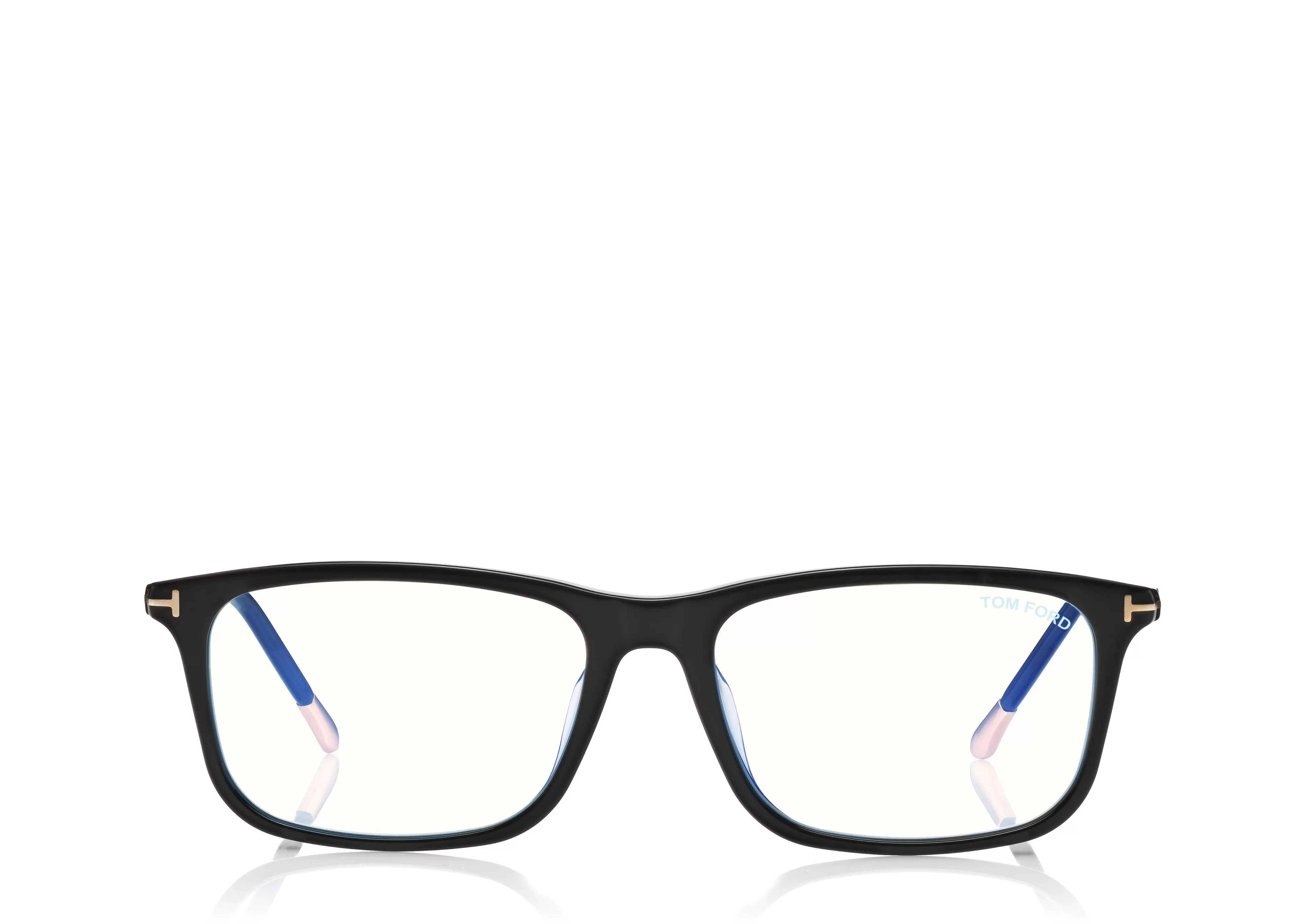 TOM FORD BLUE BLOCK SQUARE OPTICALS BLACK^EYEWEAR BLUE BLOCK COLLECTION