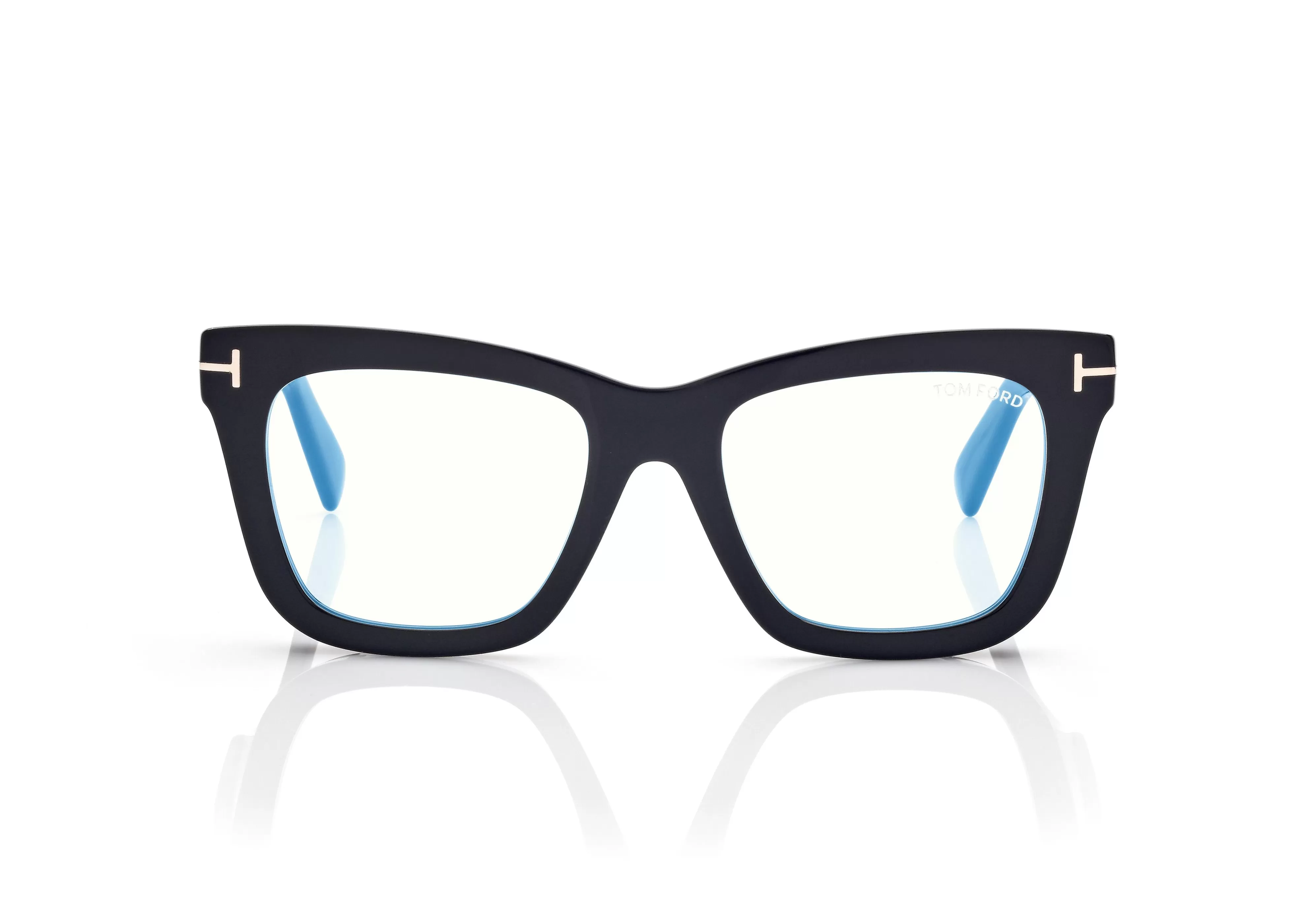 TOM FORD BLUE BLOCK  SQUARE OPTICALS BLACK^EYEWEAR BLUE BLOCK COLLECTION