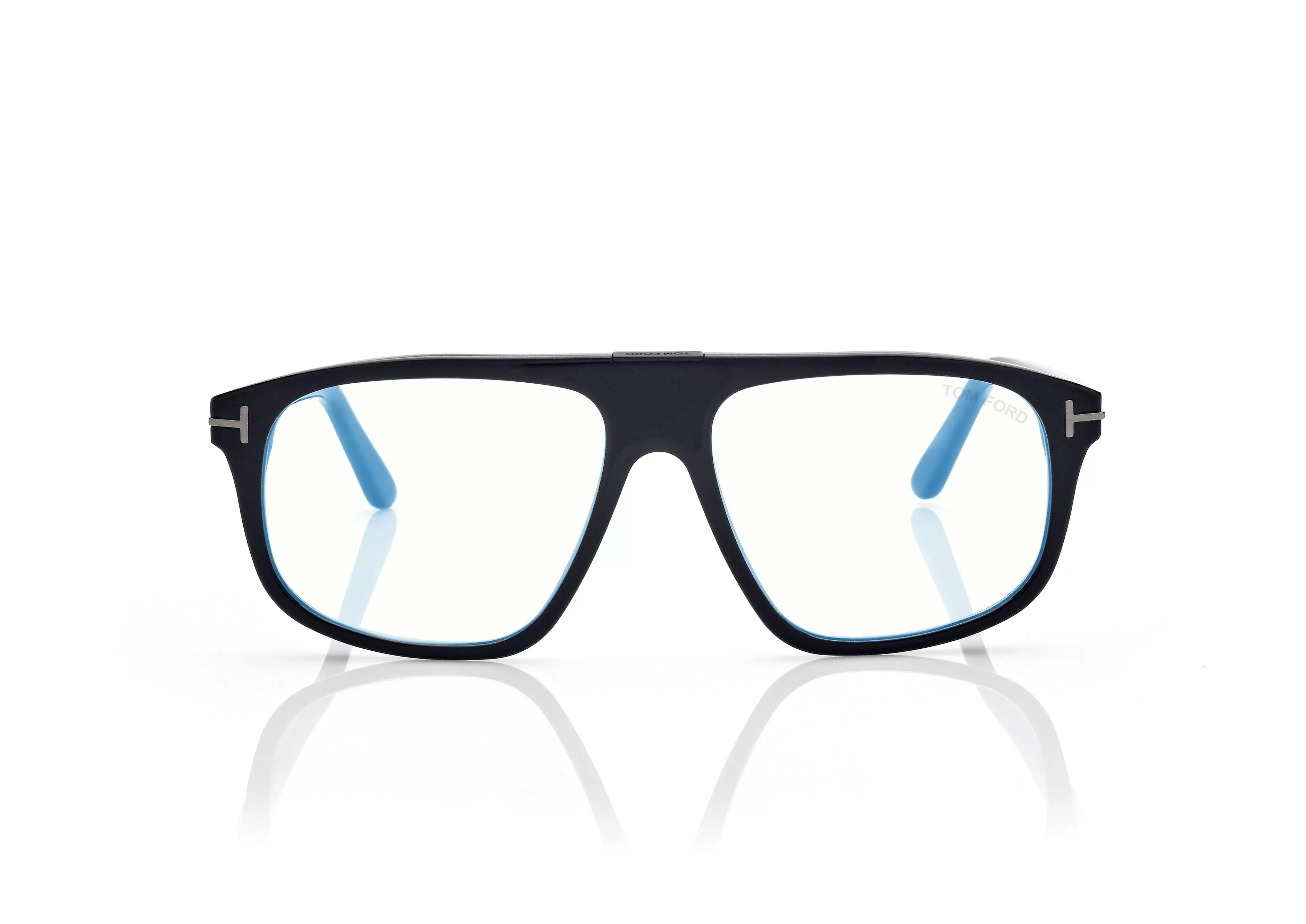 TOM FORD BLUE BLOCK SQUARE OPTICALS BLACK^EYEWEAR BLUE BLOCK COLLECTION