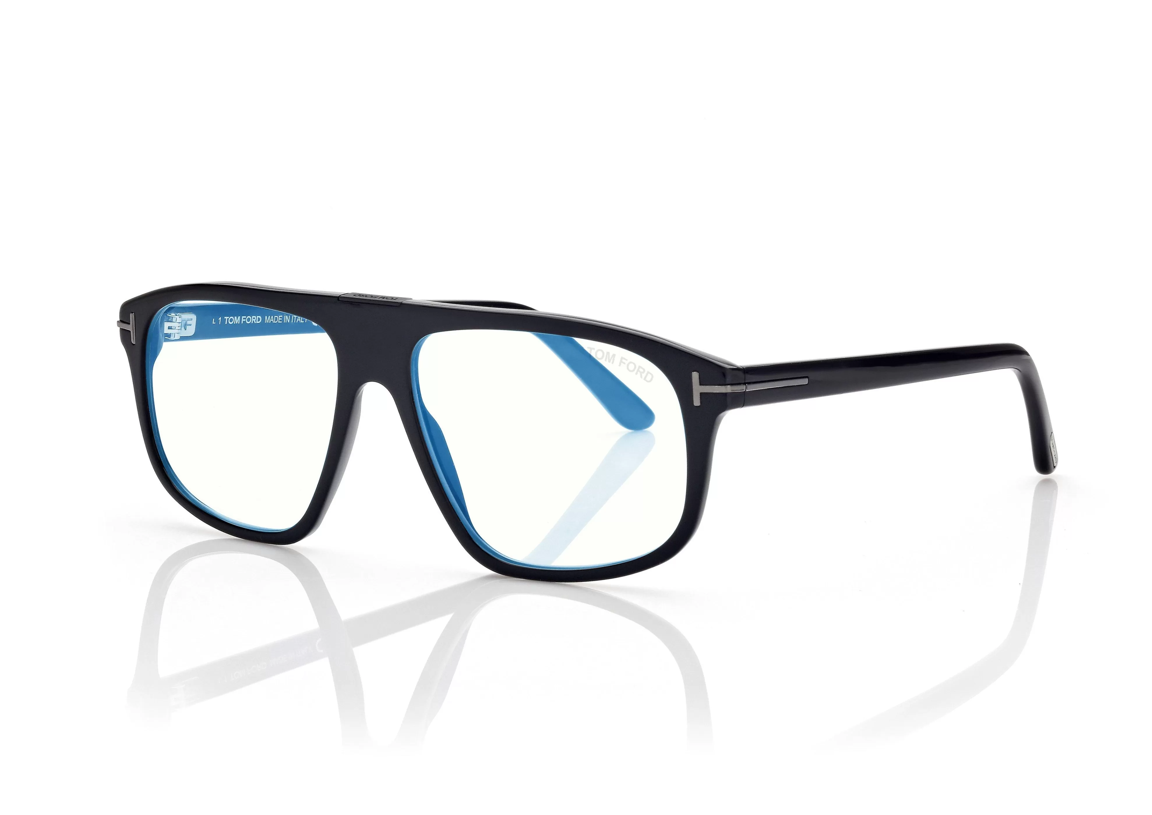 TOM FORD BLUE BLOCK SQUARE OPTICALS BLACK^EYEWEAR BLUE BLOCK COLLECTION