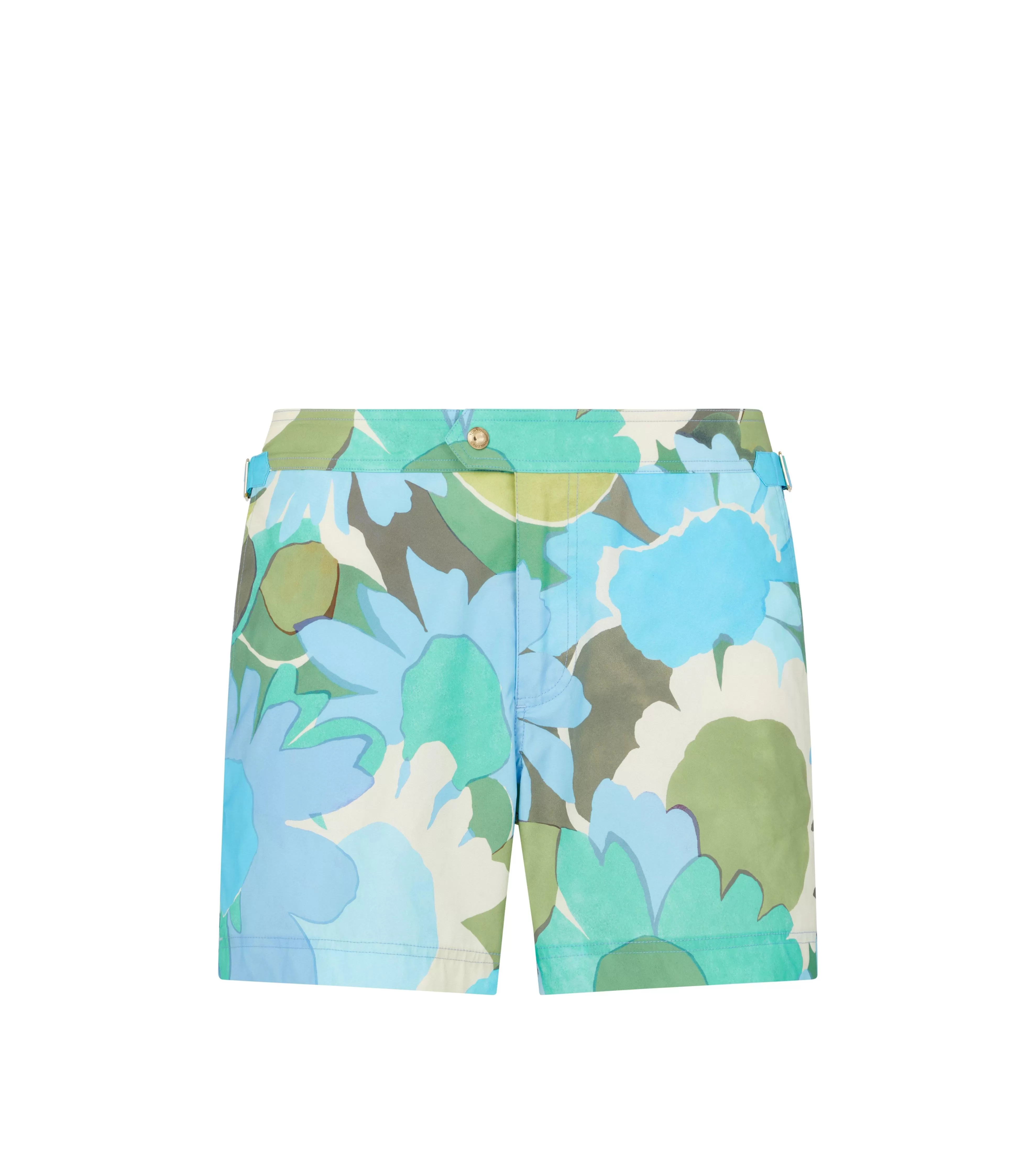 TOM FORD BOLD DAISY PRINT SWIM SHORT BLUE + GREEN^MEN | MEN Pants & Shorts | JETSETTER EDIT