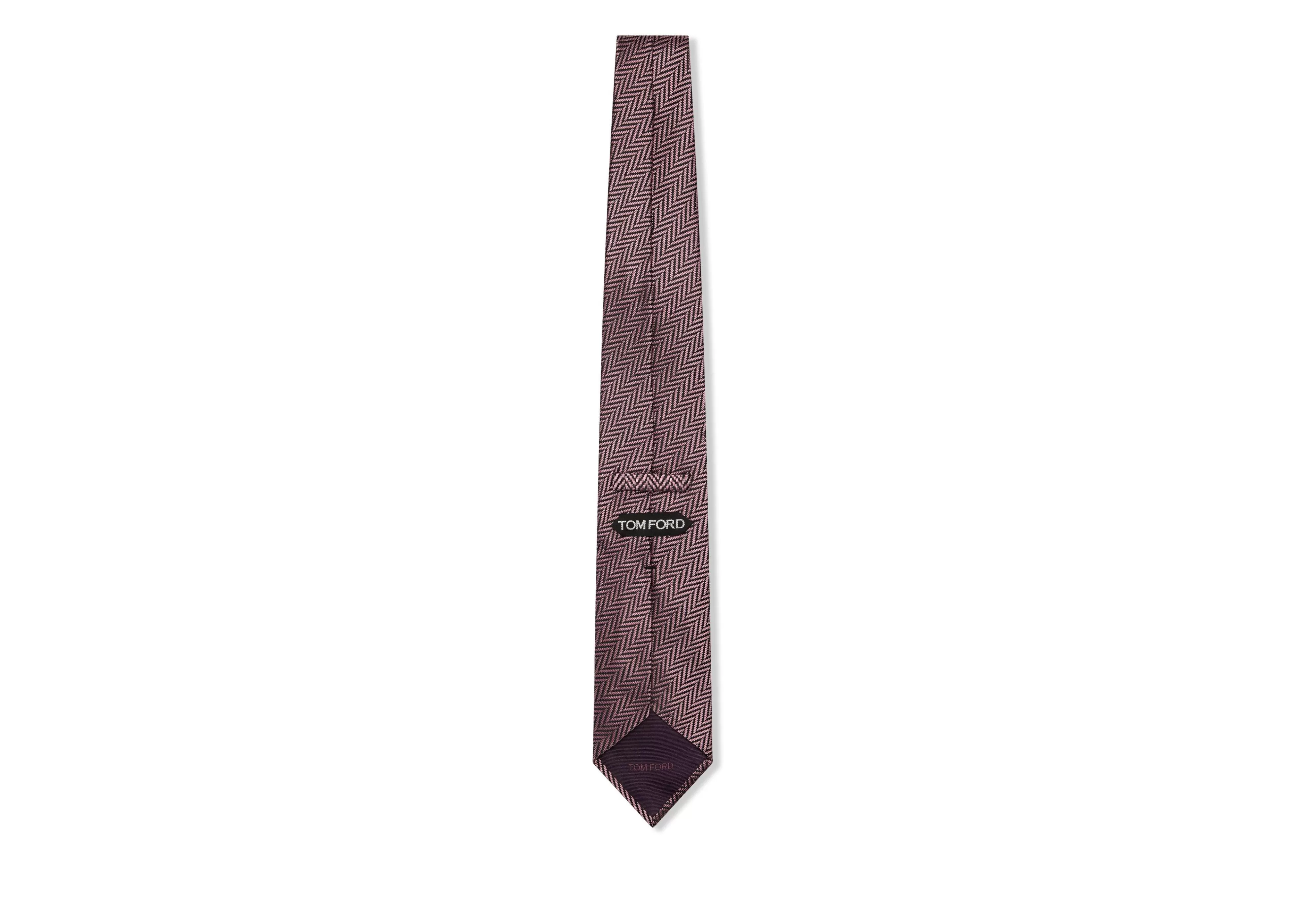 TOM FORD BOLD HERRINGBONE TIE ^MEN Ties & Bow Ties