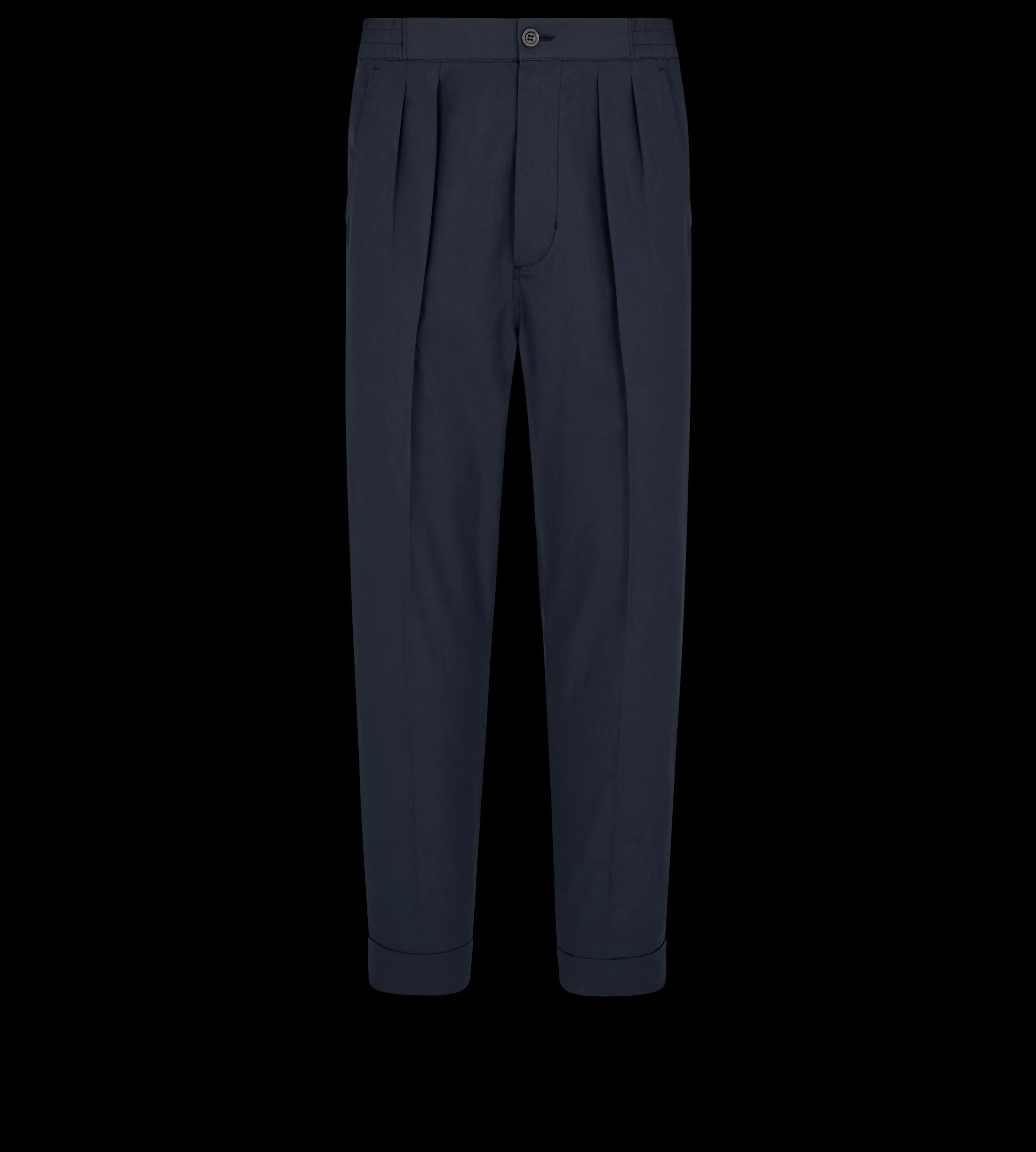 TOM FORD BRUSHED COTTON SILK PLEAT LOUNGE PANT INK BLUE^MEN | MEN Pants & Shorts | JETSETTER EDIT