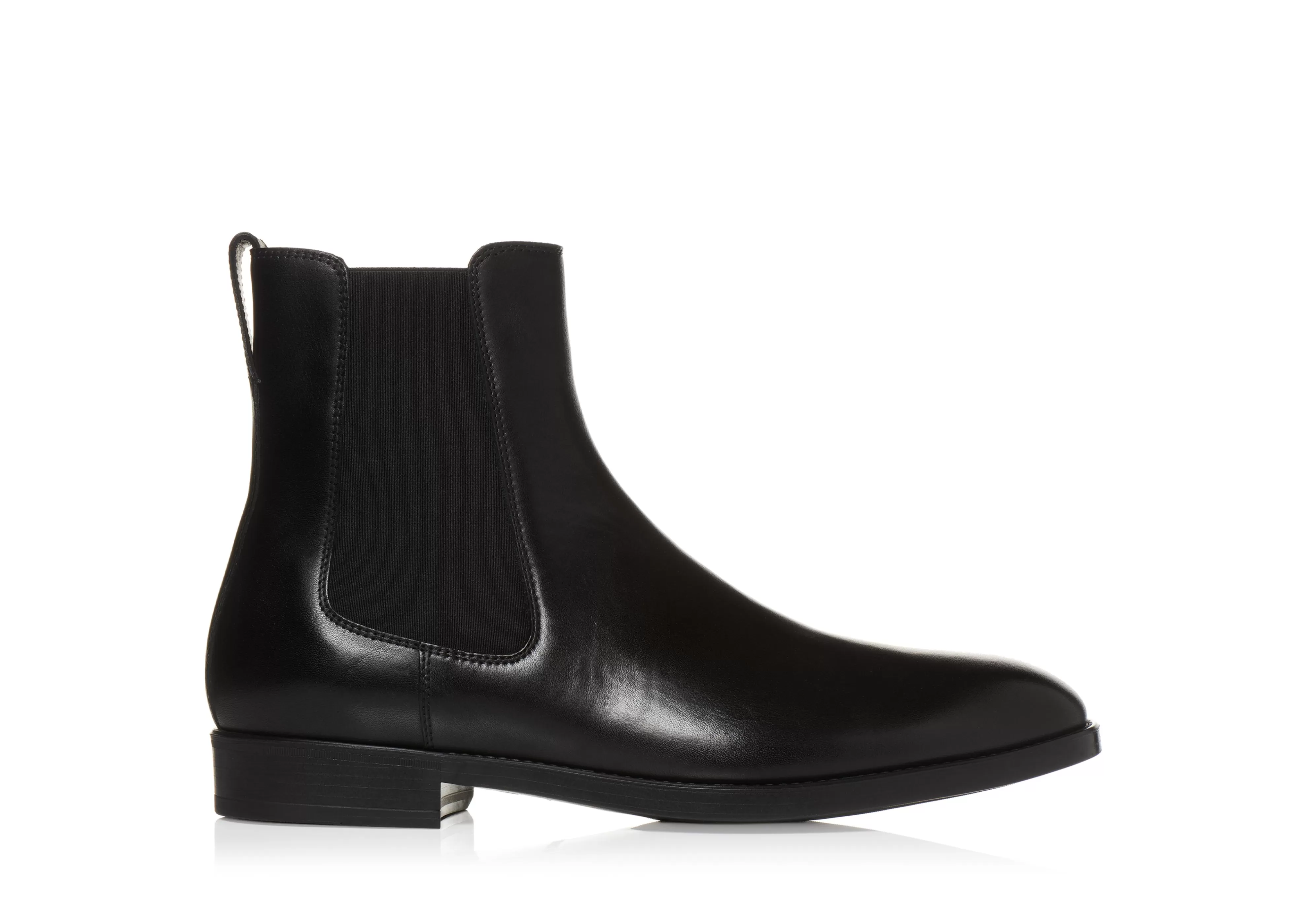 TOM FORD BRUSHED LEATHER ROBERT BOOT BLACK^MEN Boots