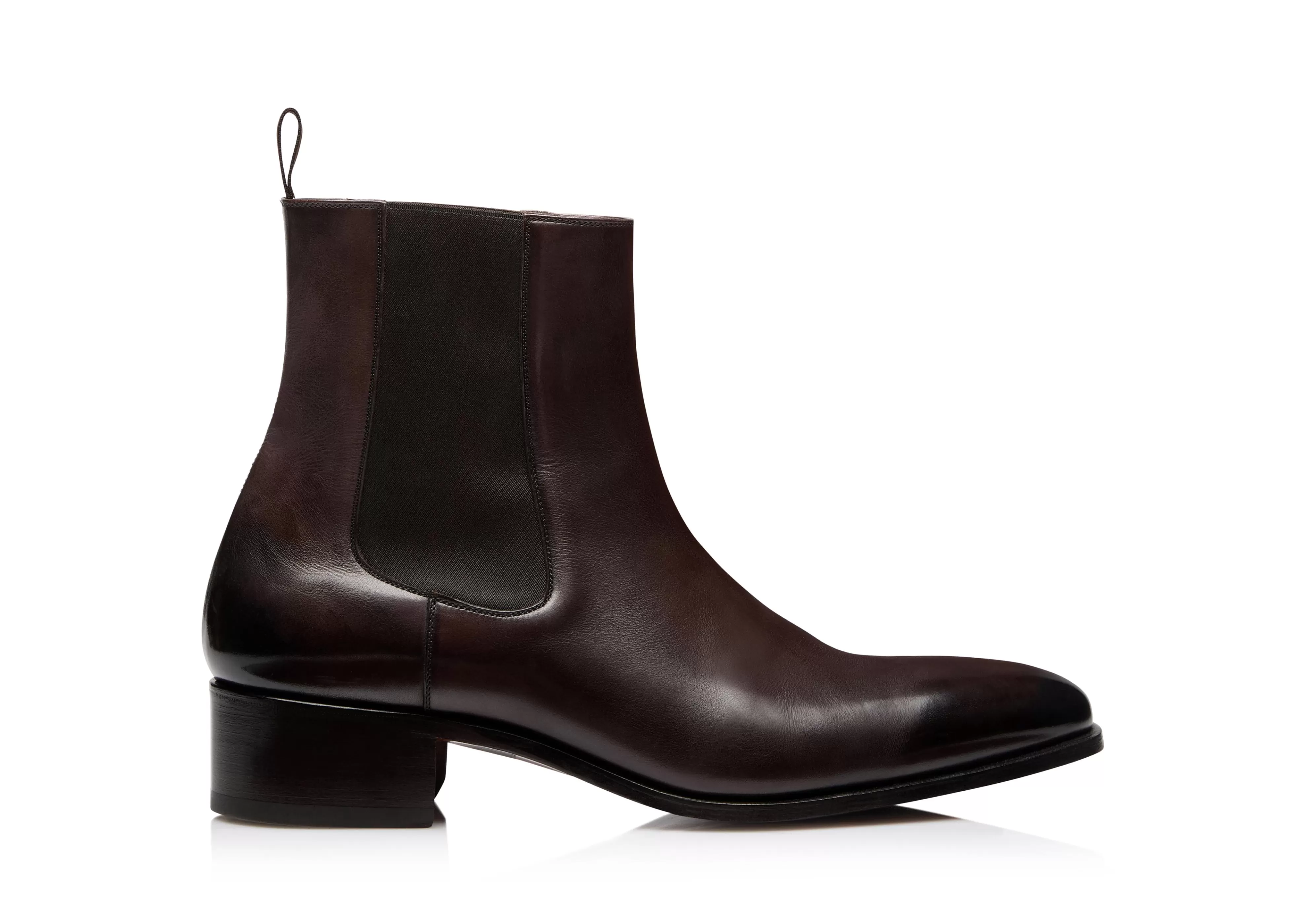 TOM FORD BURNISHED LEATHER ALEC CHELSEA BOOT ^MEN Boots