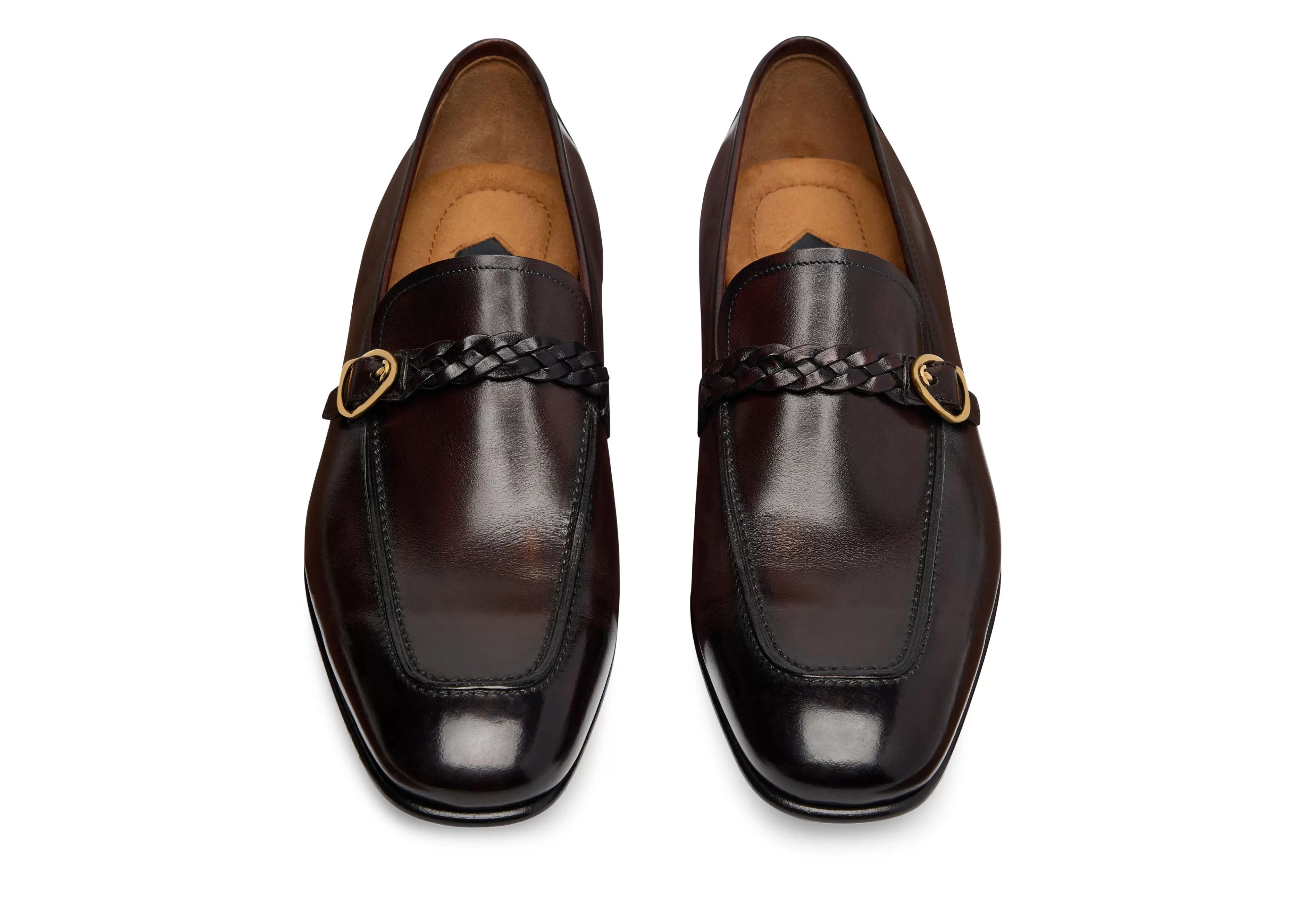 TOM FORD BURNISHED LEATHER MARTIN LOAFER ^MEN Loafers