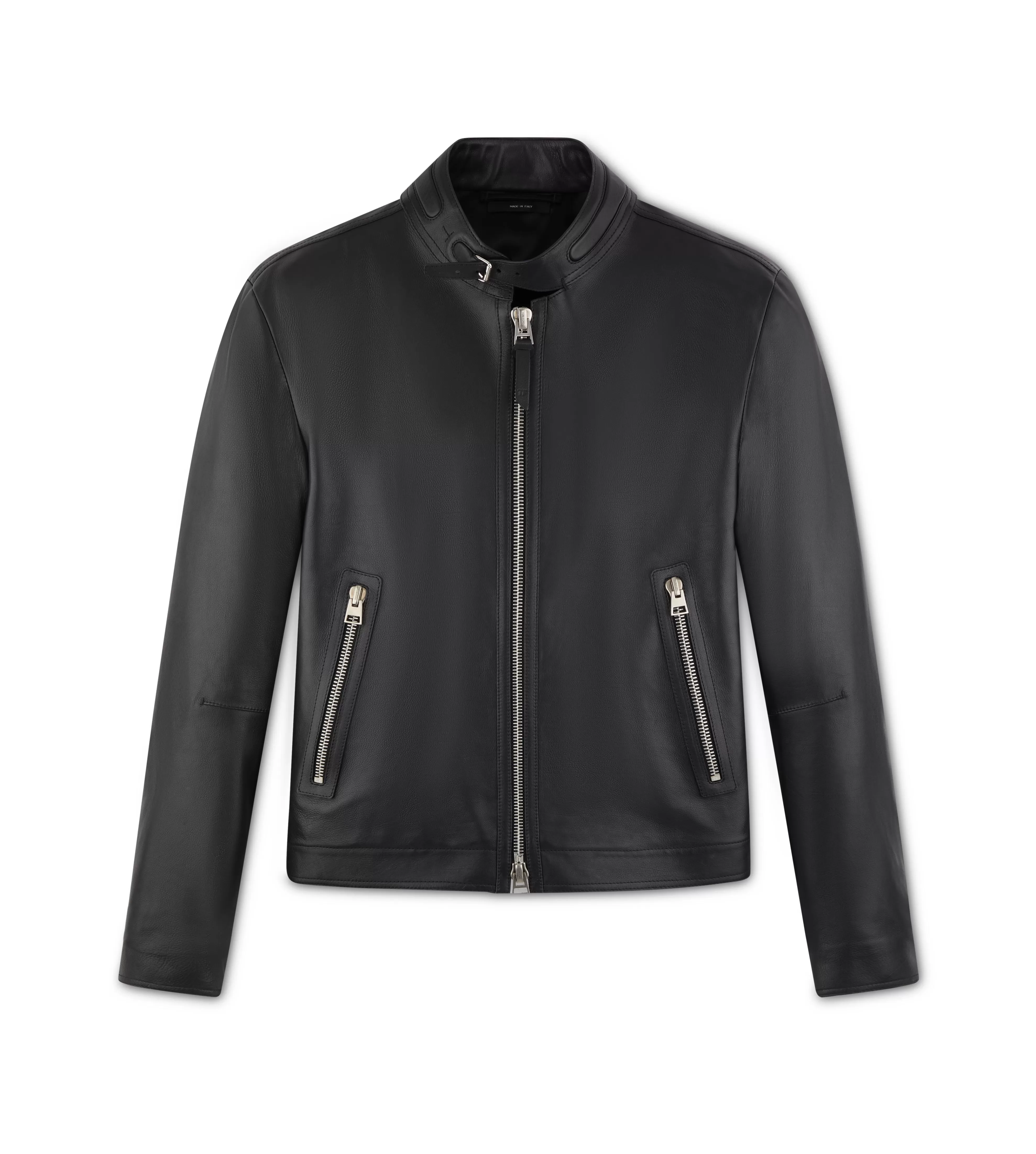 TOM FORD CAFÉ BIKER JACKET BLACK^MEN Outerwear