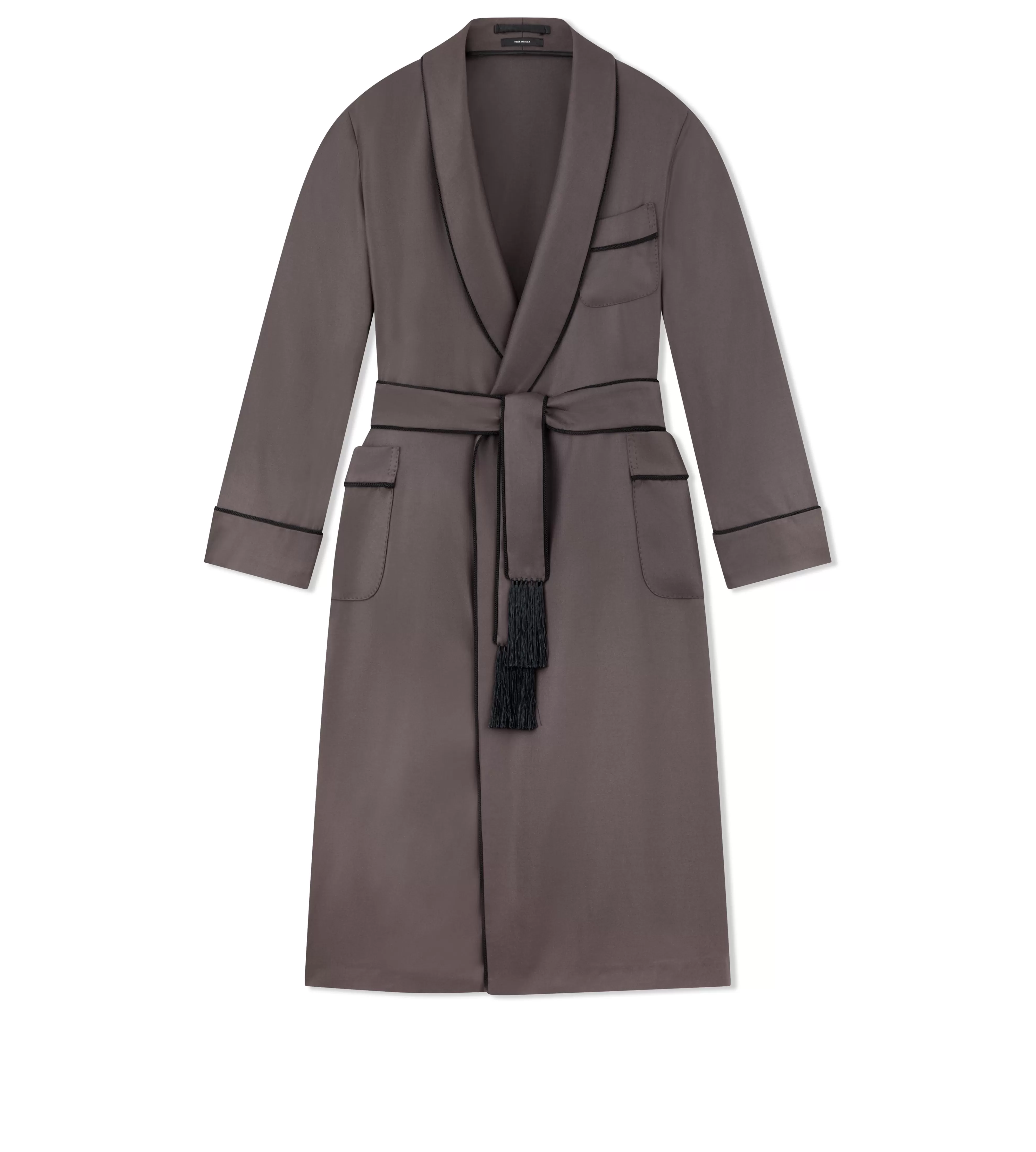 TOM FORD CASHMERE SHAWL COLLAR ROBE EBONY^MEN | MEN ROBES | JETSETTER EDIT