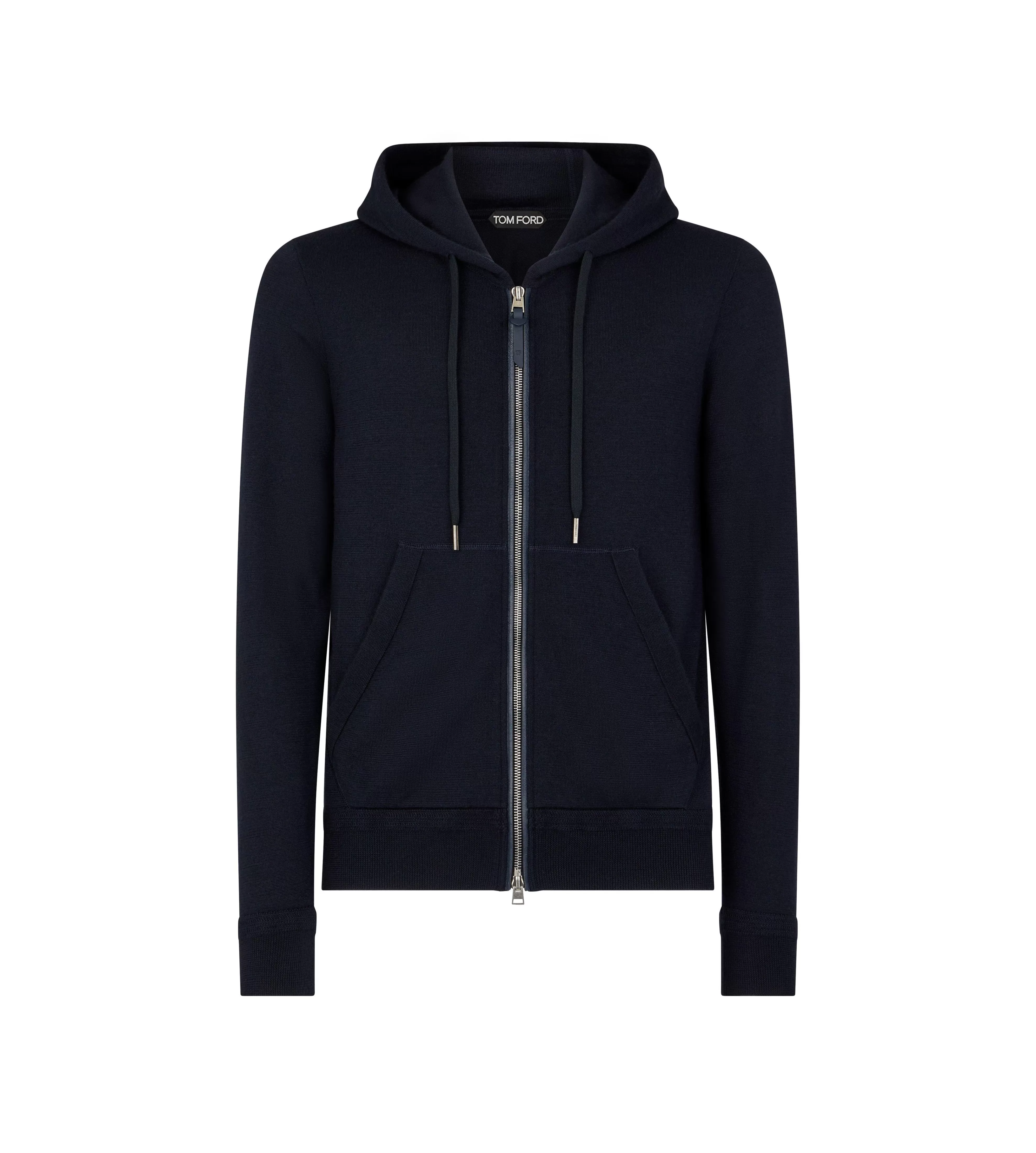 TOM FORD CASHMERE SILK LIGHTWEIGHT HOODIE ^MEN Knitwear