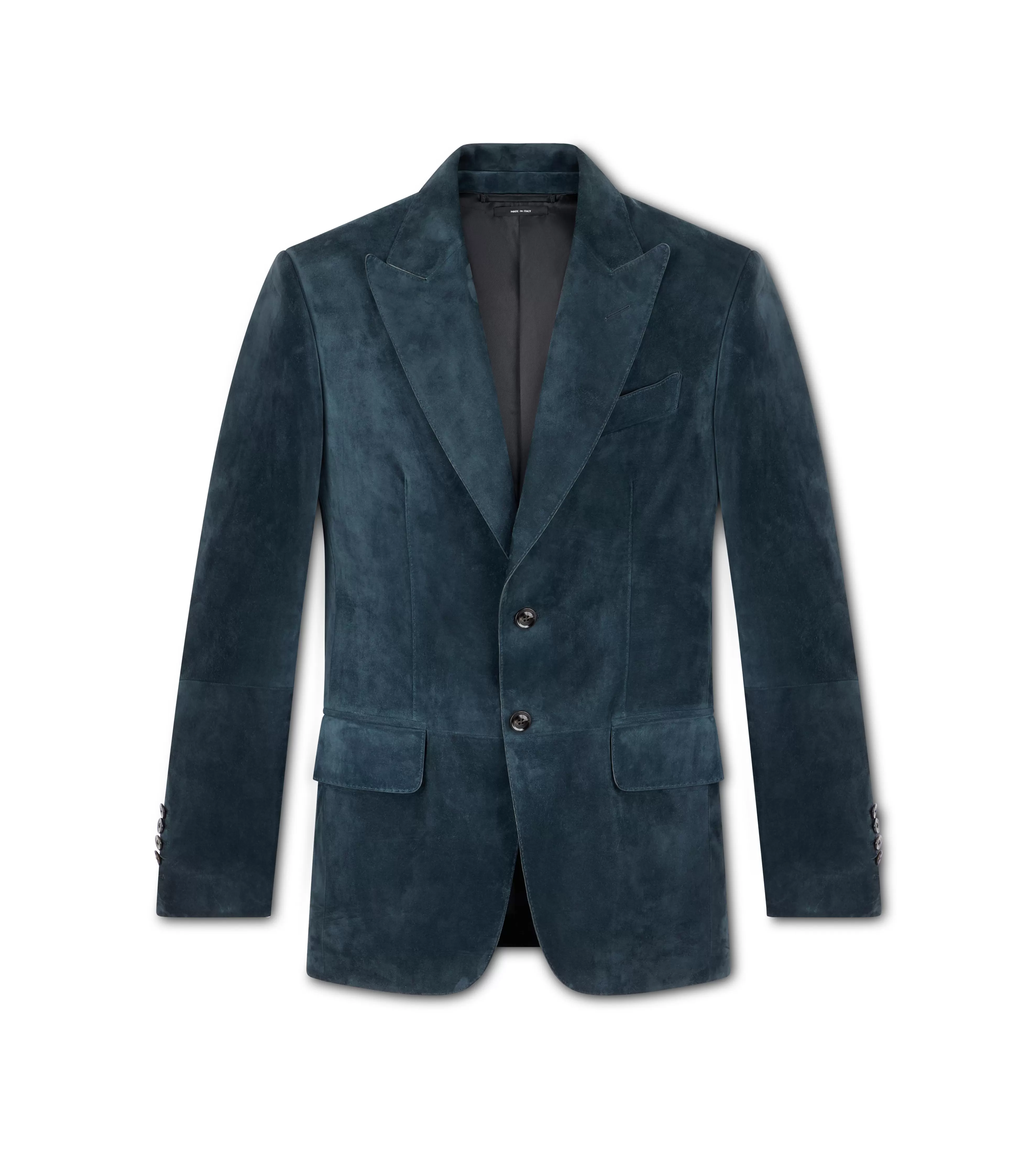 TOM FORD CASHMERE SUEDE SARTORIAL BLAZER PETROL^MEN | MEN Jackets | Outerwear