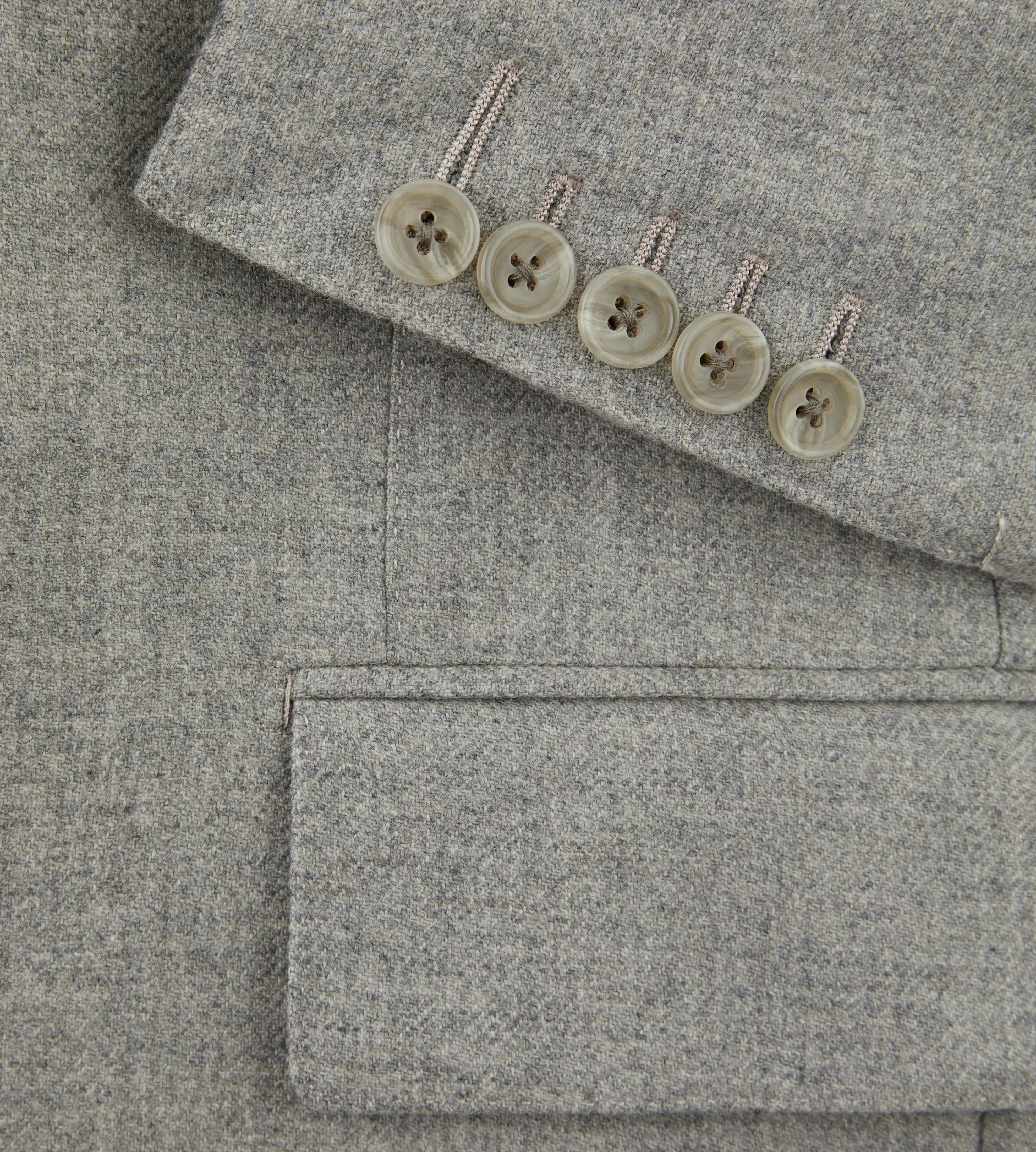 TOM FORD CASHMERE TWILL SHELTON JACKET LIGHT GREY^MEN Jackets