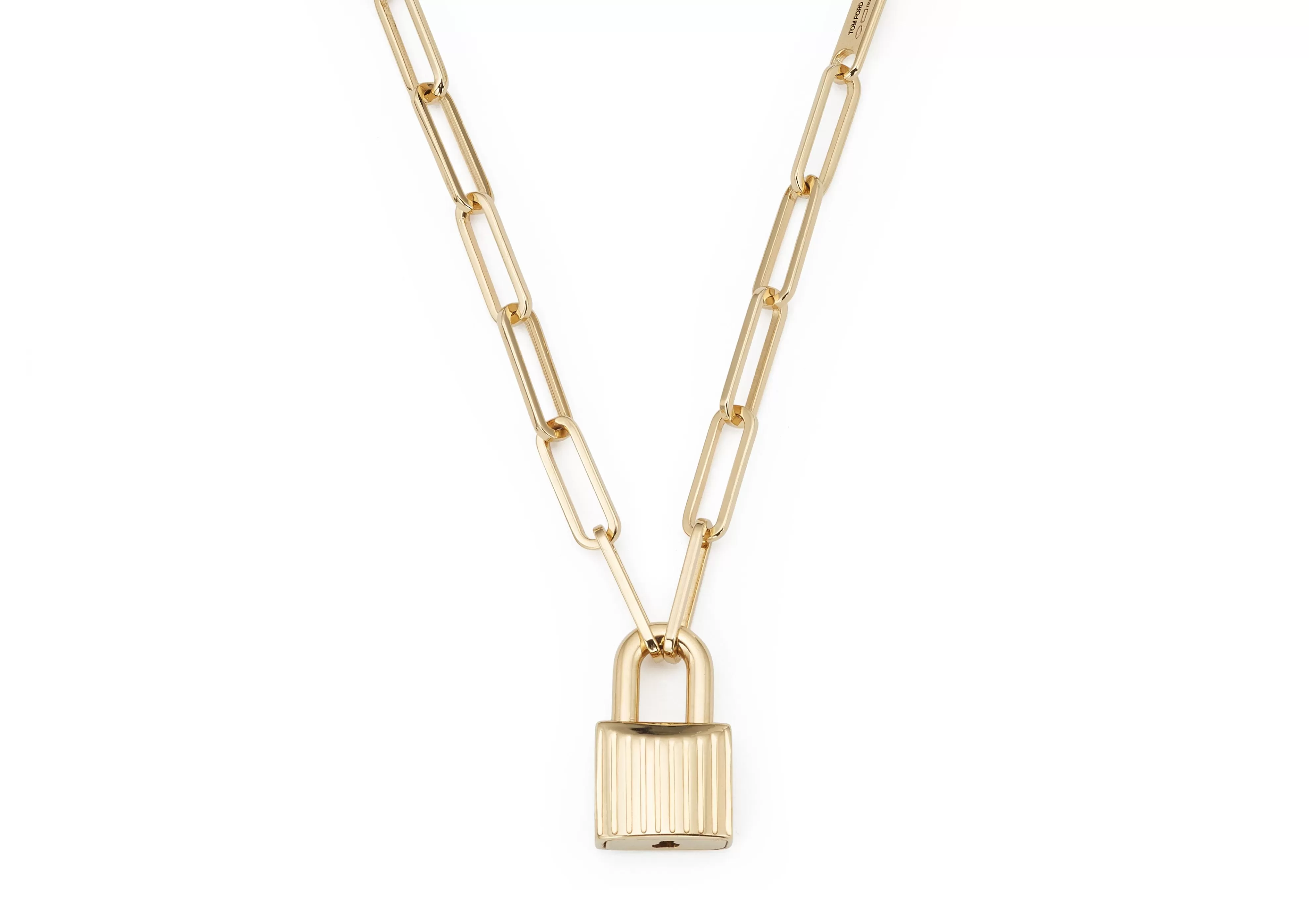 TOM FORD CHAIN PADLOCK PENDANT GOLD^WOMEN | WOMEN Jewelry | Accessories