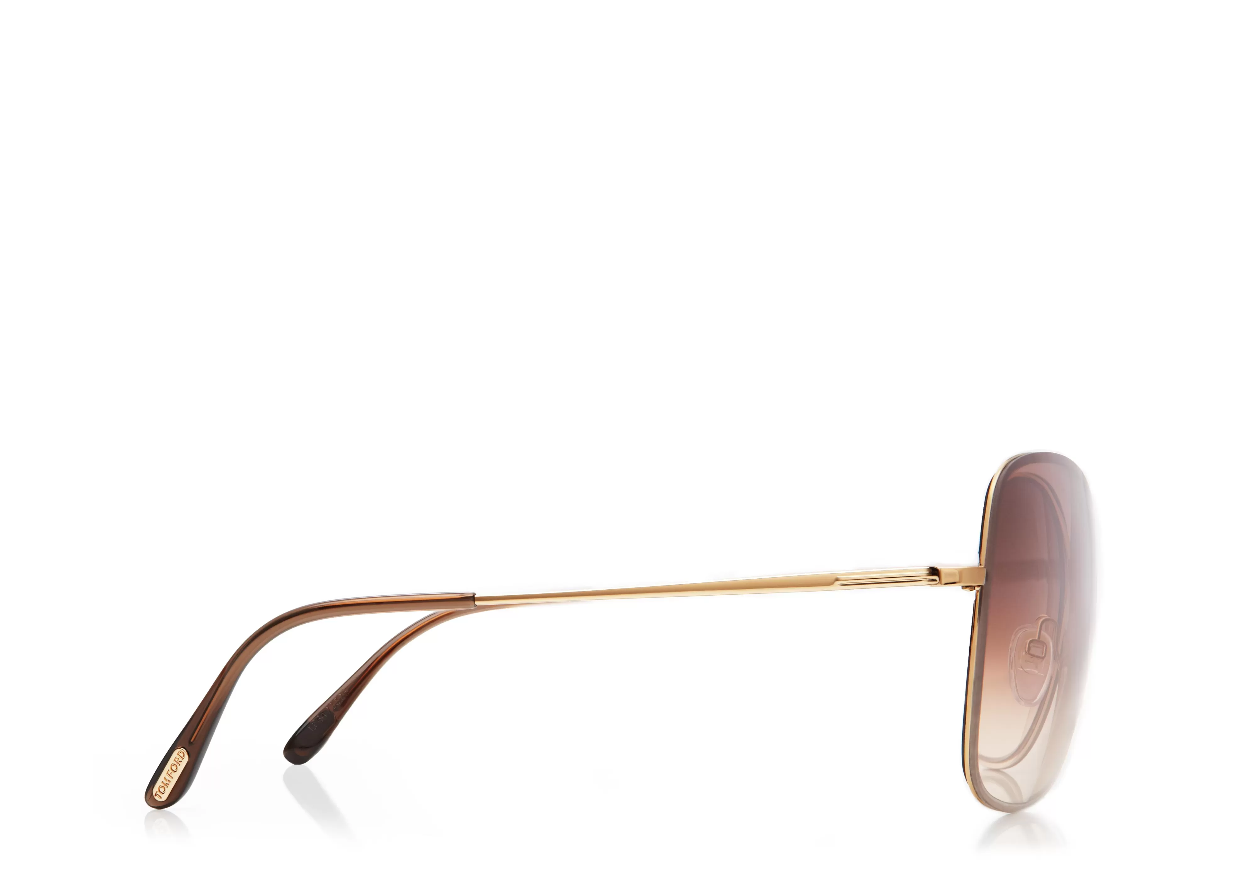 TOM FORD COLETTE BUTTERFLY SUNGLASSES ROSE GOLD^EYEWEAR SUNGLASSES