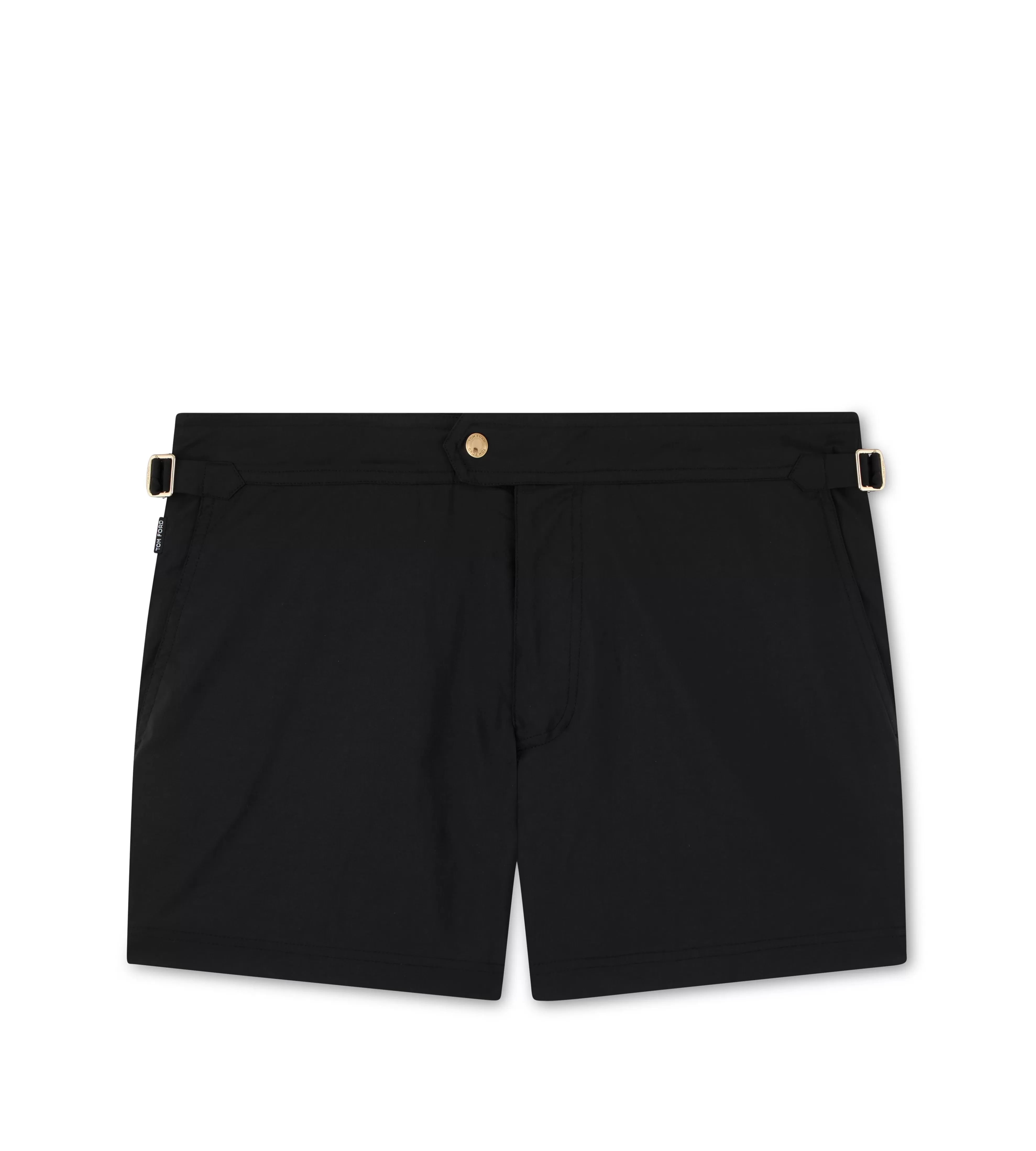 TOM FORD COMPACT POPLIN SWIM SHORT BLACK^MEN Pants & Shorts