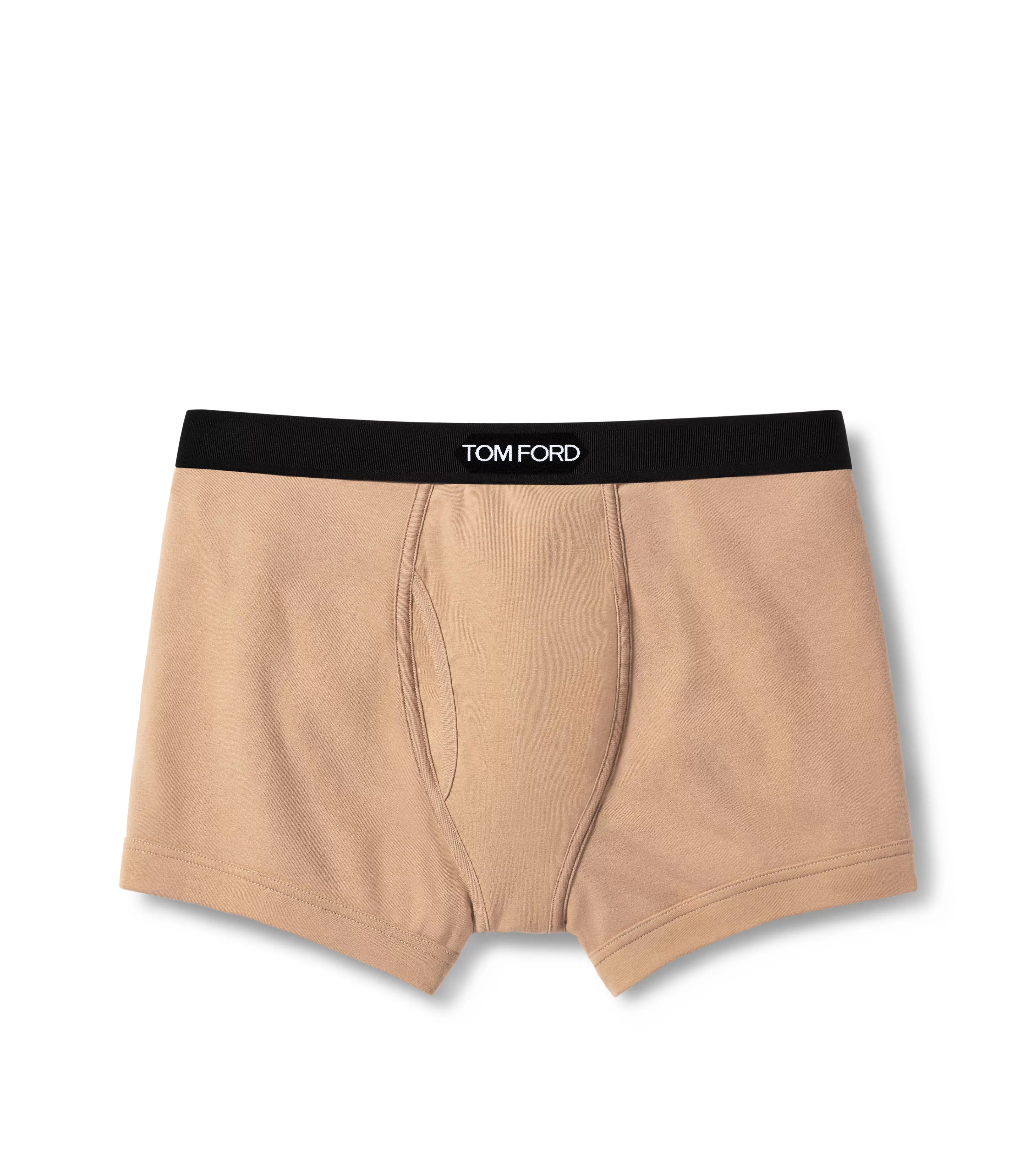 TOM FORD COTTON BOXER BRIEFS NUDE 1^MEN BOXER BRIEFS