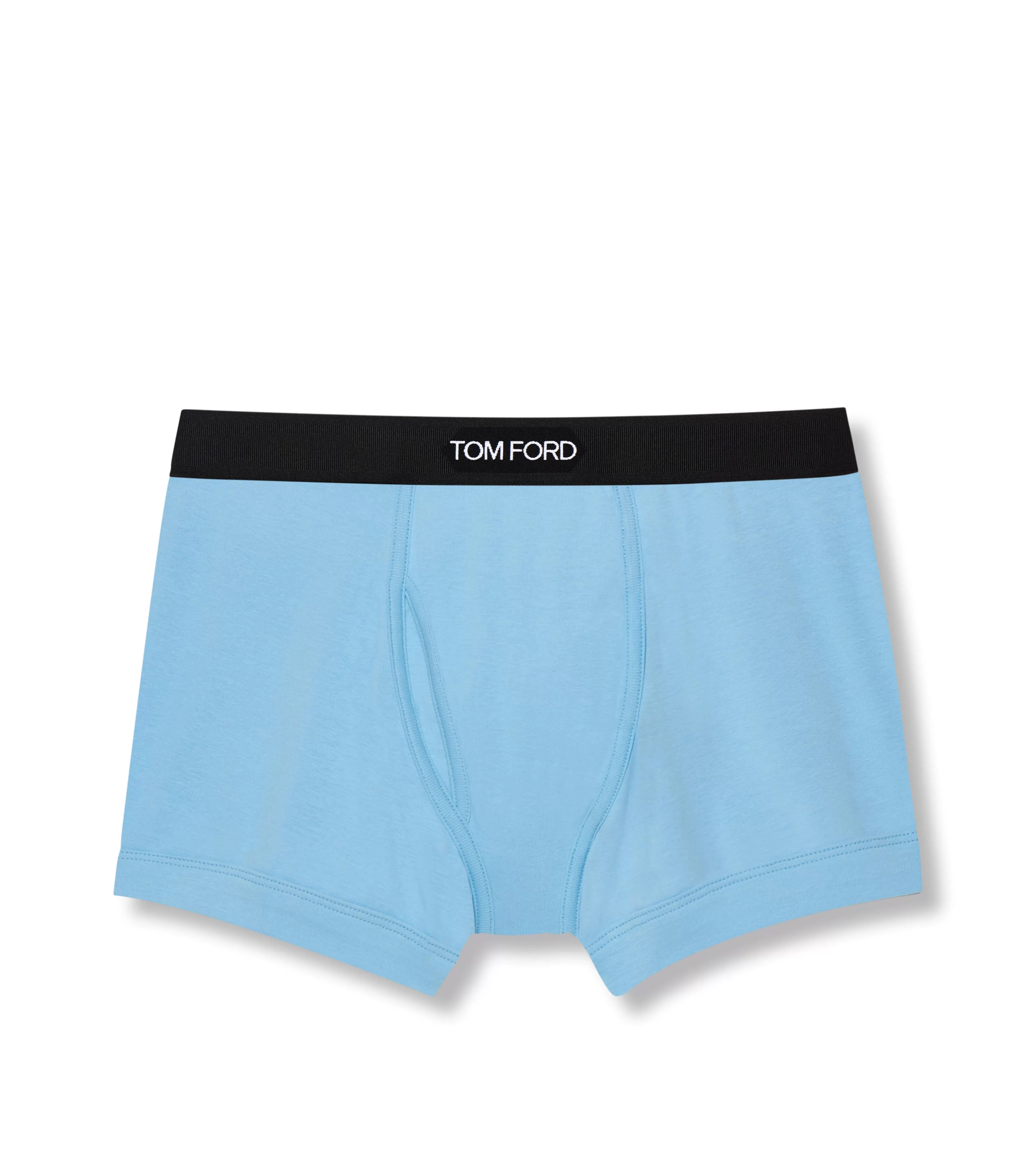 TOM FORD COTTON BOXER BRIEFS AQUA^MEN BOXER BRIEFS