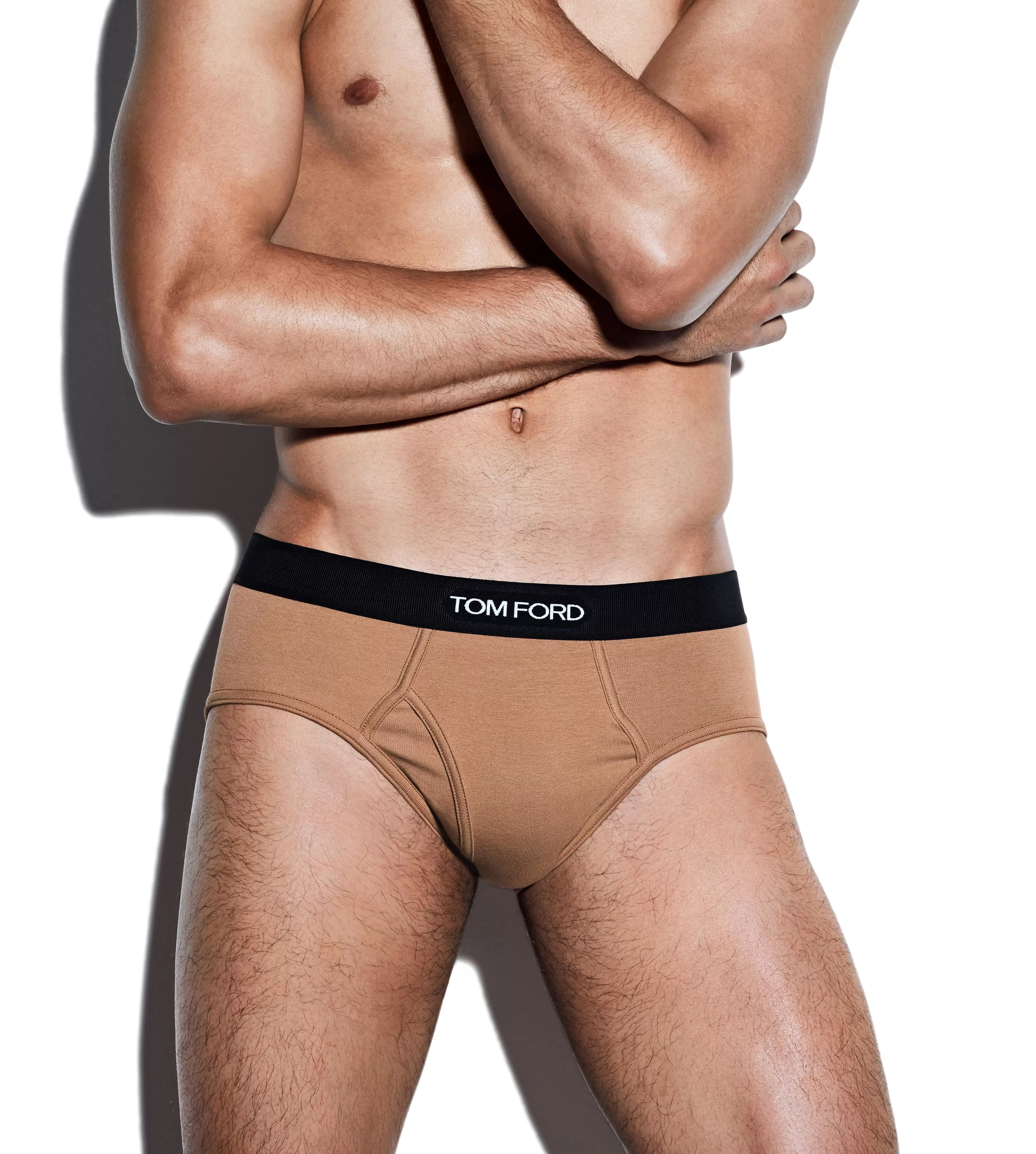 TOM FORD COTTON BRIEFS NUDE 3^MEN BRIEFS