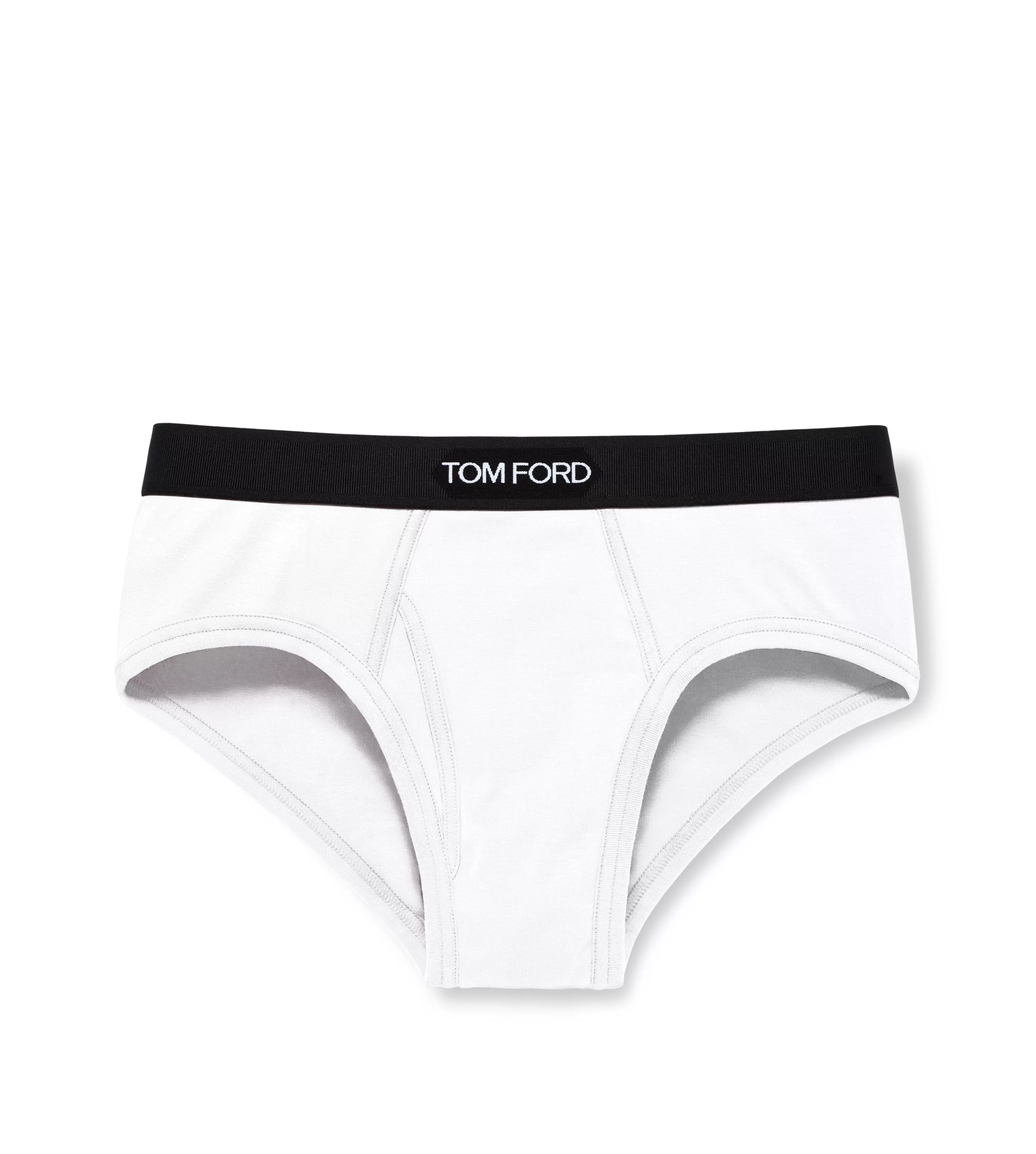 TOM FORD COTTON BRIEFS WHITE^MEN BRIEFS