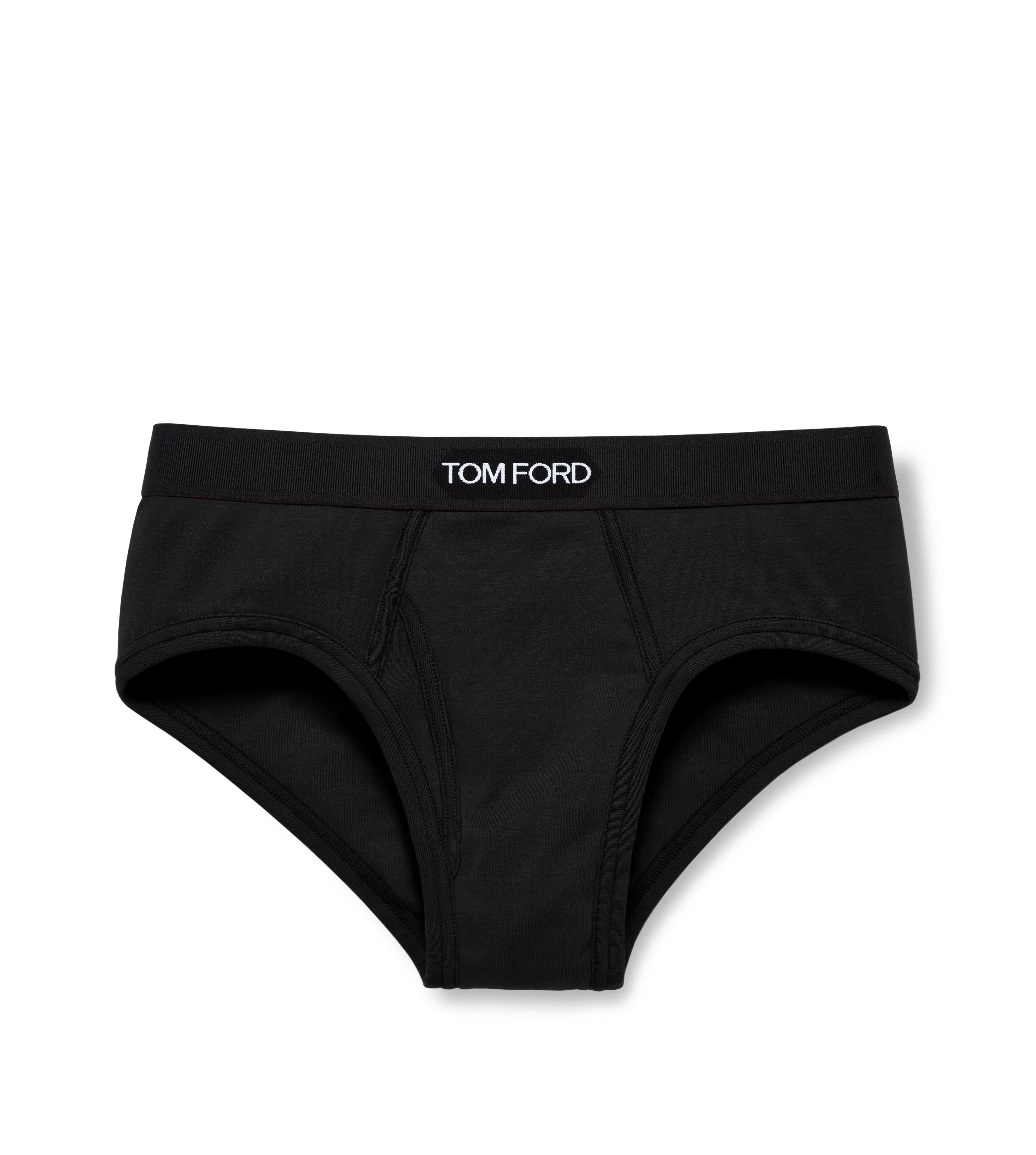 TOM FORD COTTON BRIEFS BLACK^MEN BRIEFS