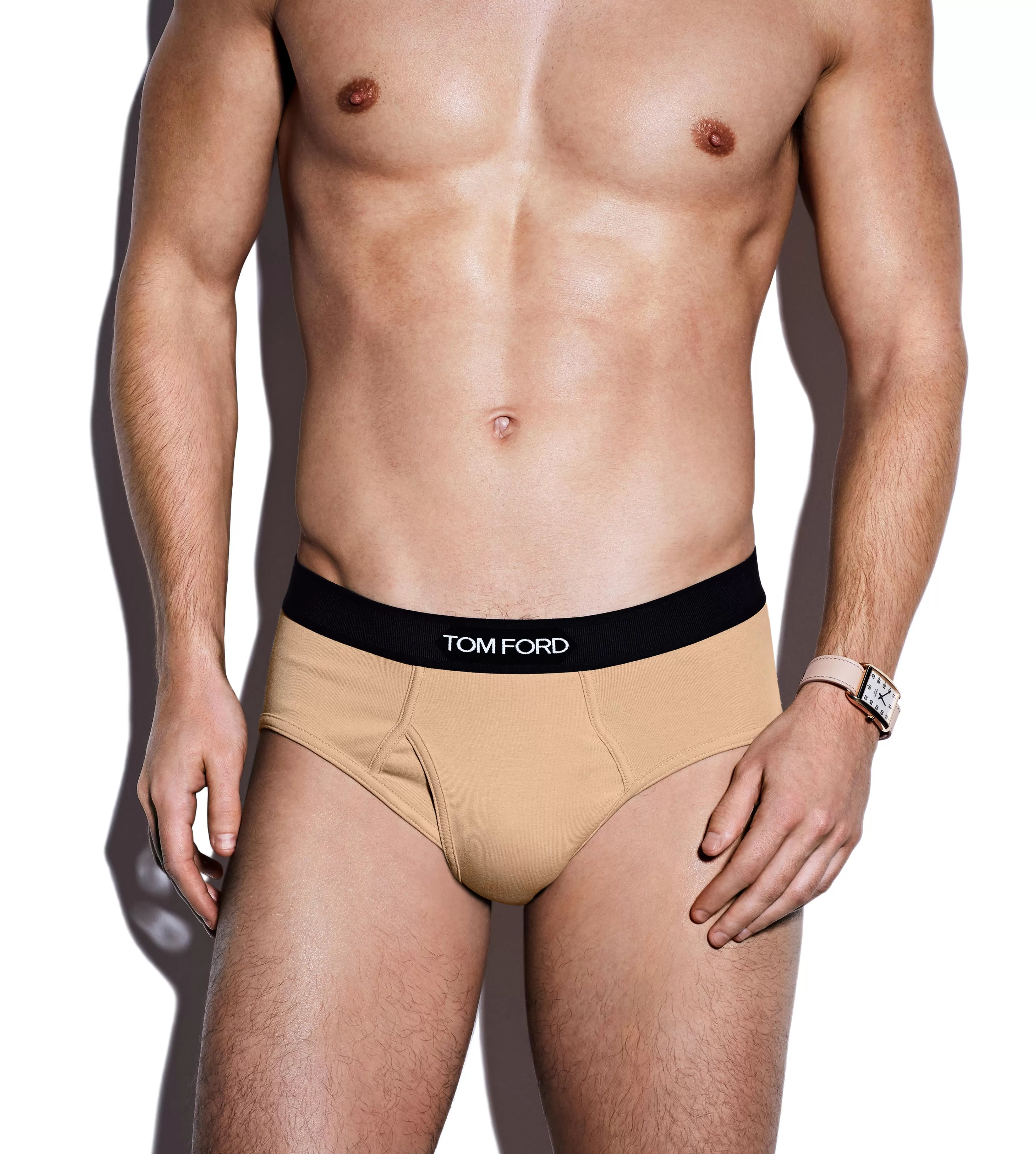 TOM FORD COTTON BRIEFS NUDE 1^MEN BRIEFS