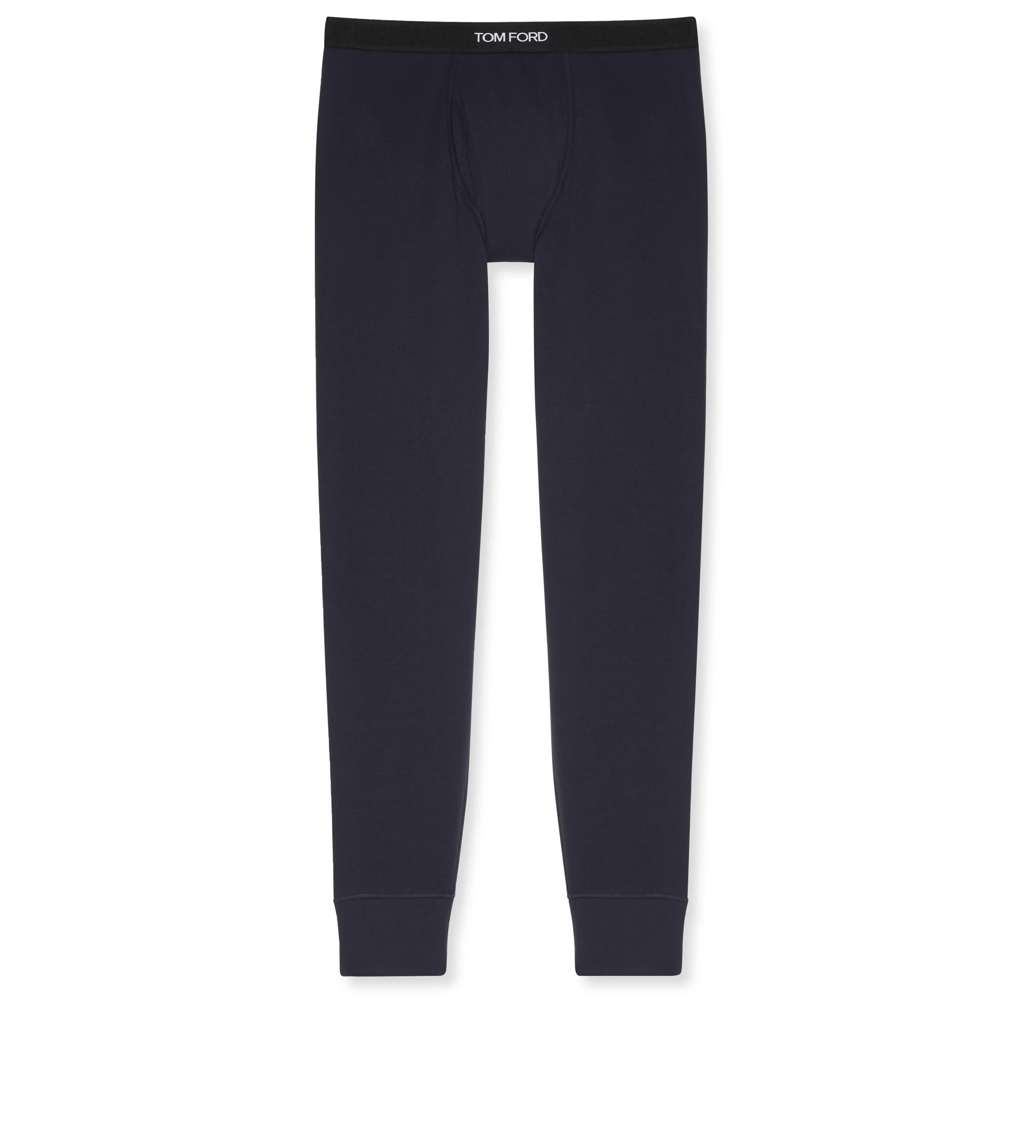 TOM FORD COTTON LONG JOHNS EBONY^MEN PAJAMA PANTS & LONG JOHNS